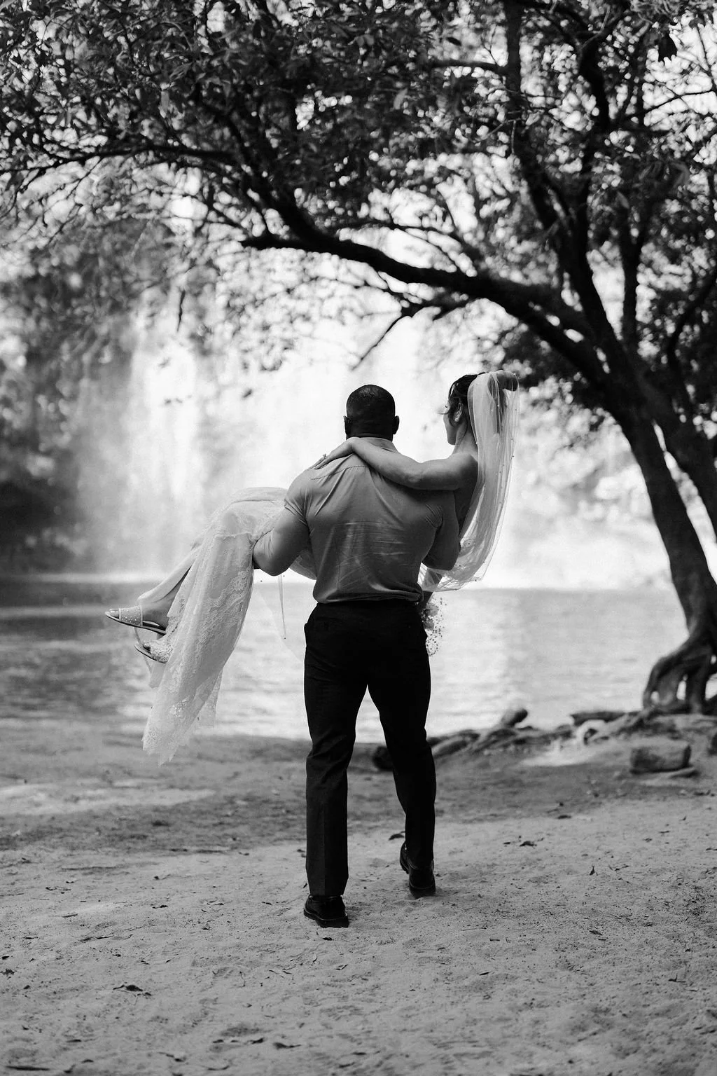 Llanos del Cortés Waterfall Elopement Wedding Costa Rica