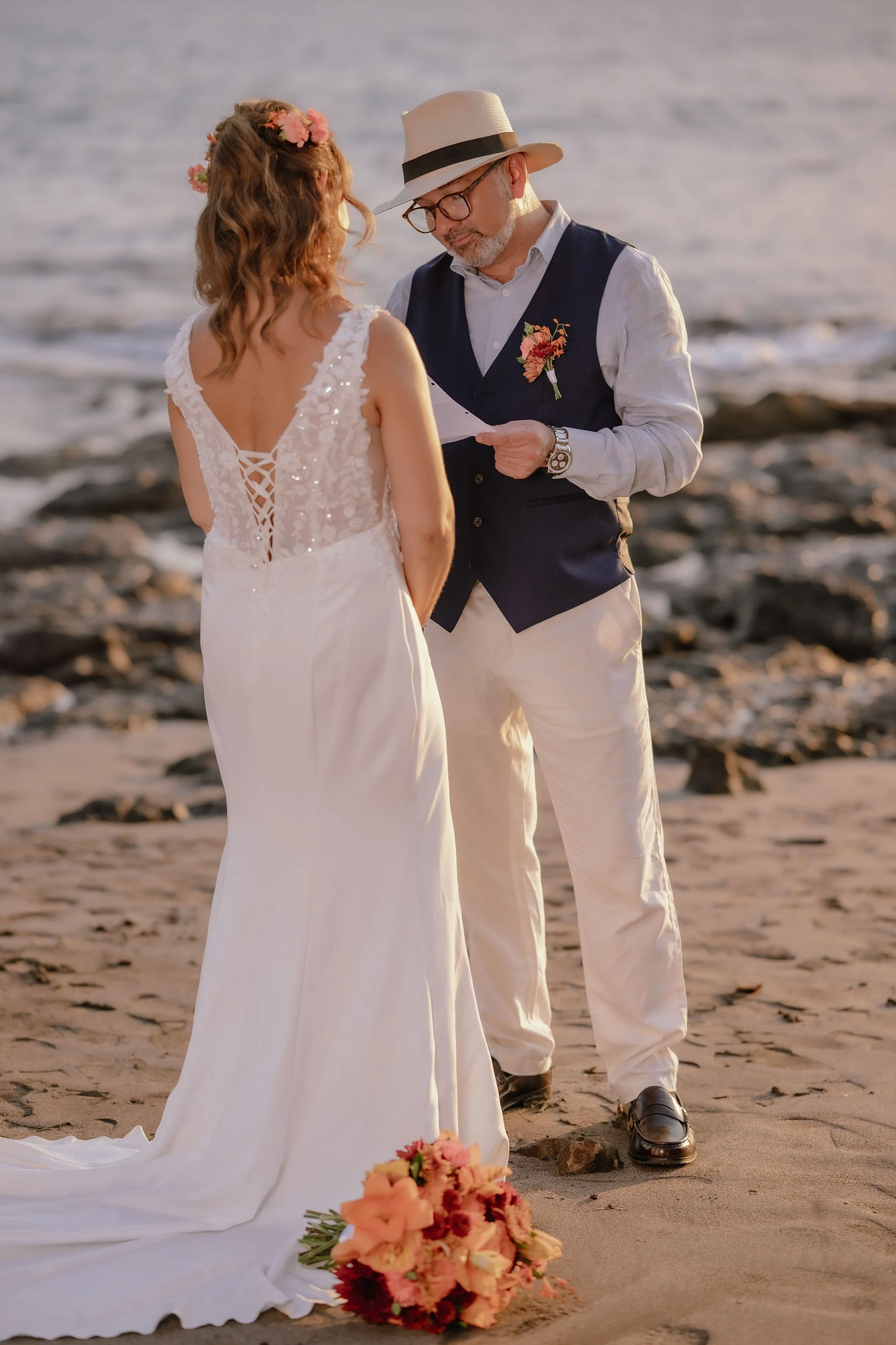 Playa Hermosa Guanacaste Elopement Wedding 