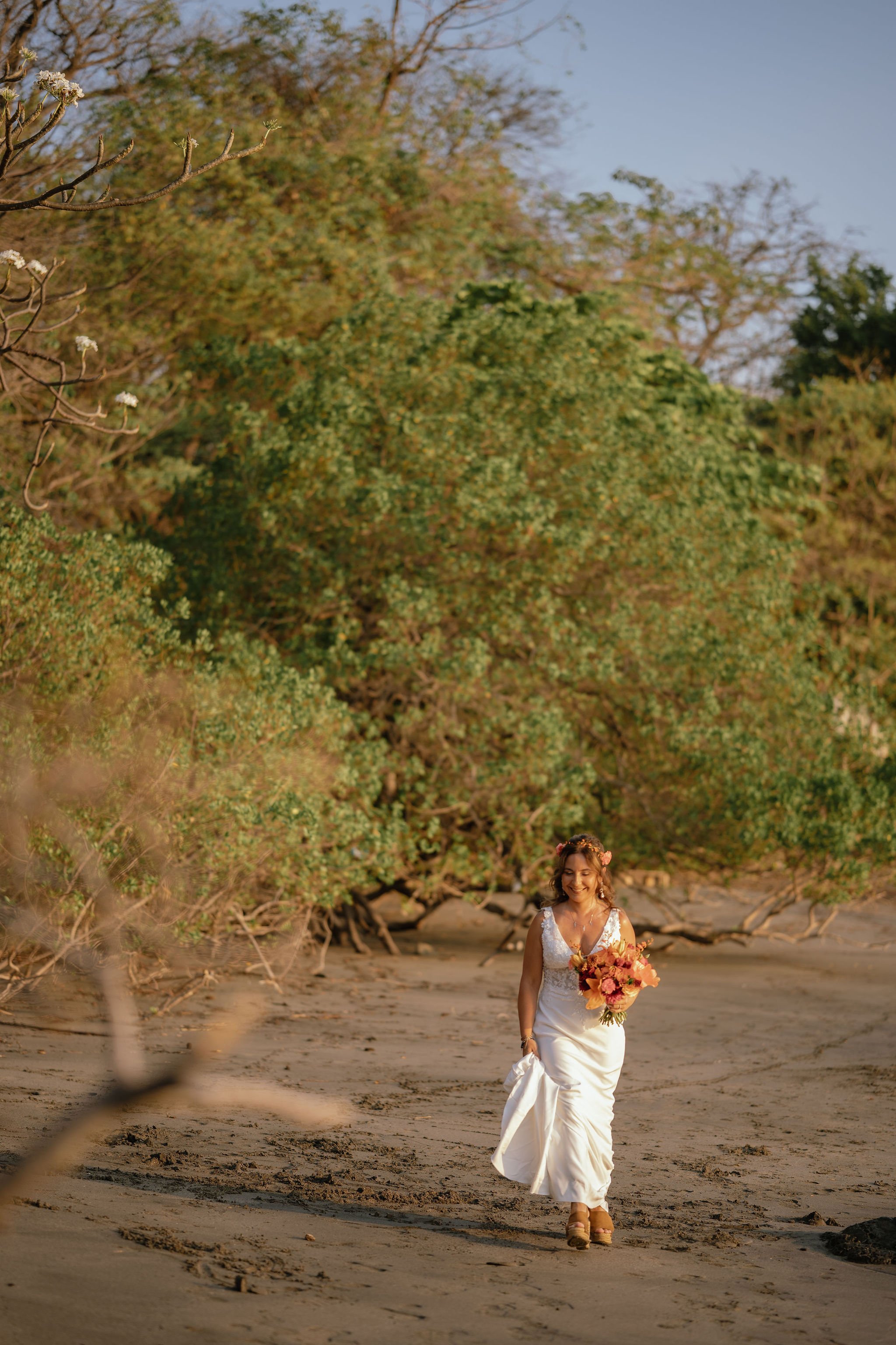 Playa Hermosa Guanacaste Elopement Wedding 