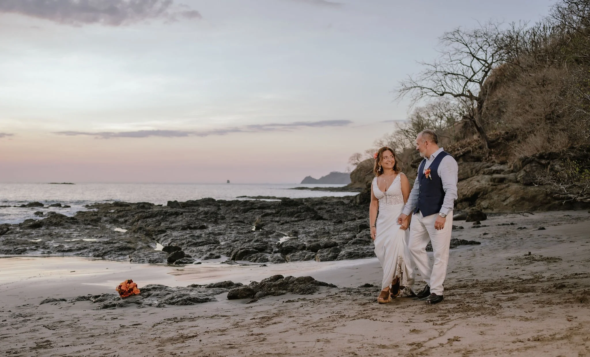 Playa Hermosa Guanacaste Elopement Wedding 