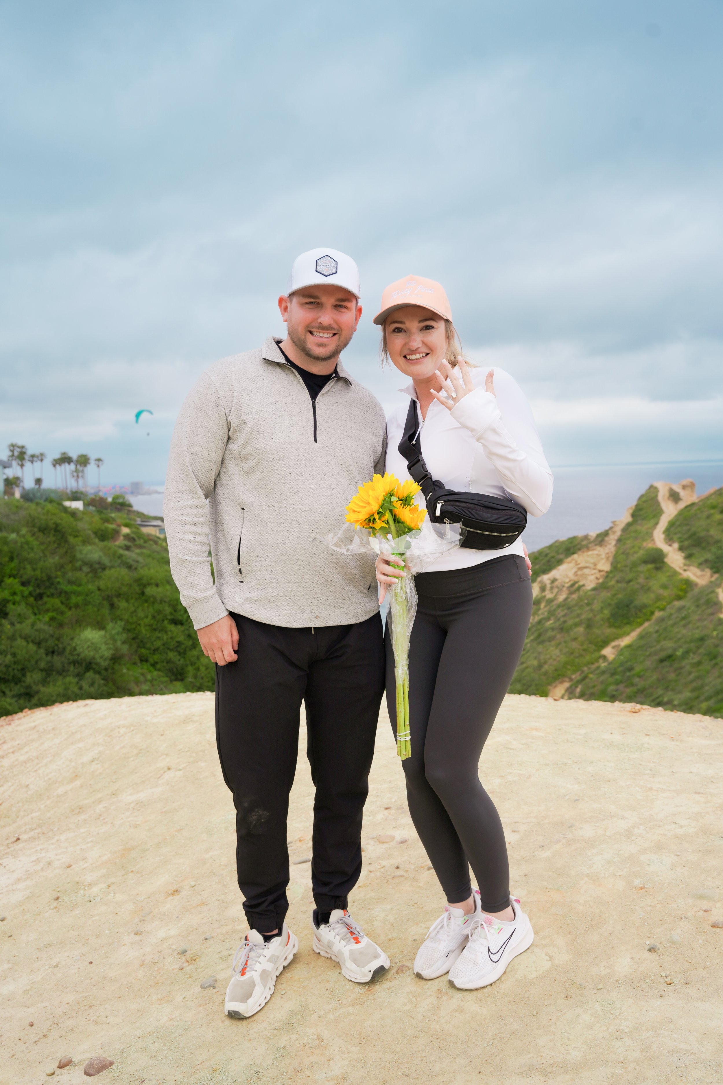 From a 9AM Instagram message to a 5PM surprise proposal on the Saigon Trail in La Jolla—this one was truly last minute. No meetings, just a lot of trust, charged gear, and coffee-fueled planning on the road. We pretended to be tourists, snapping land