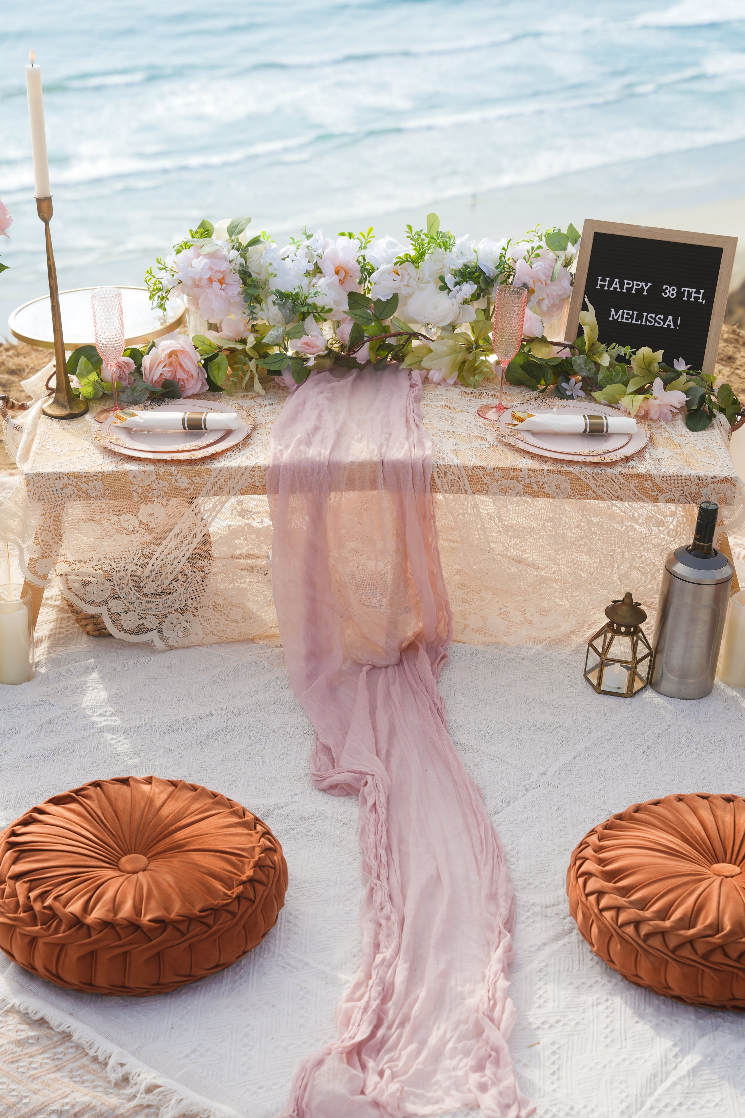 Birthday Picnic Turned Surprise Proposal in La Jolla