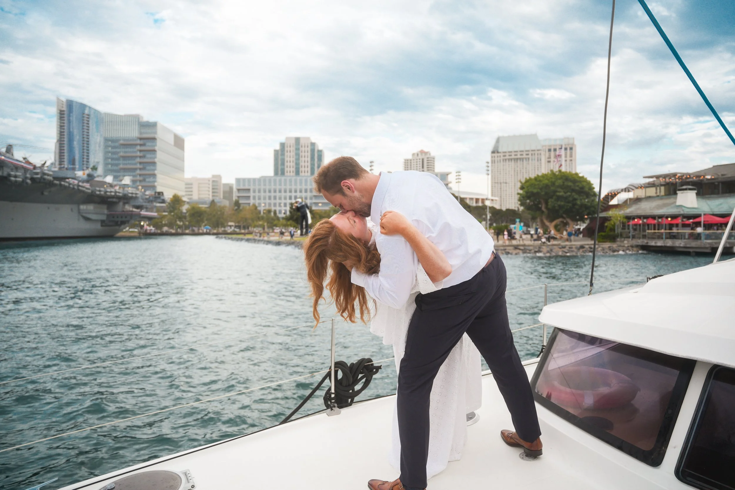 Fountaine Pajot Wedding on San Diego Bay