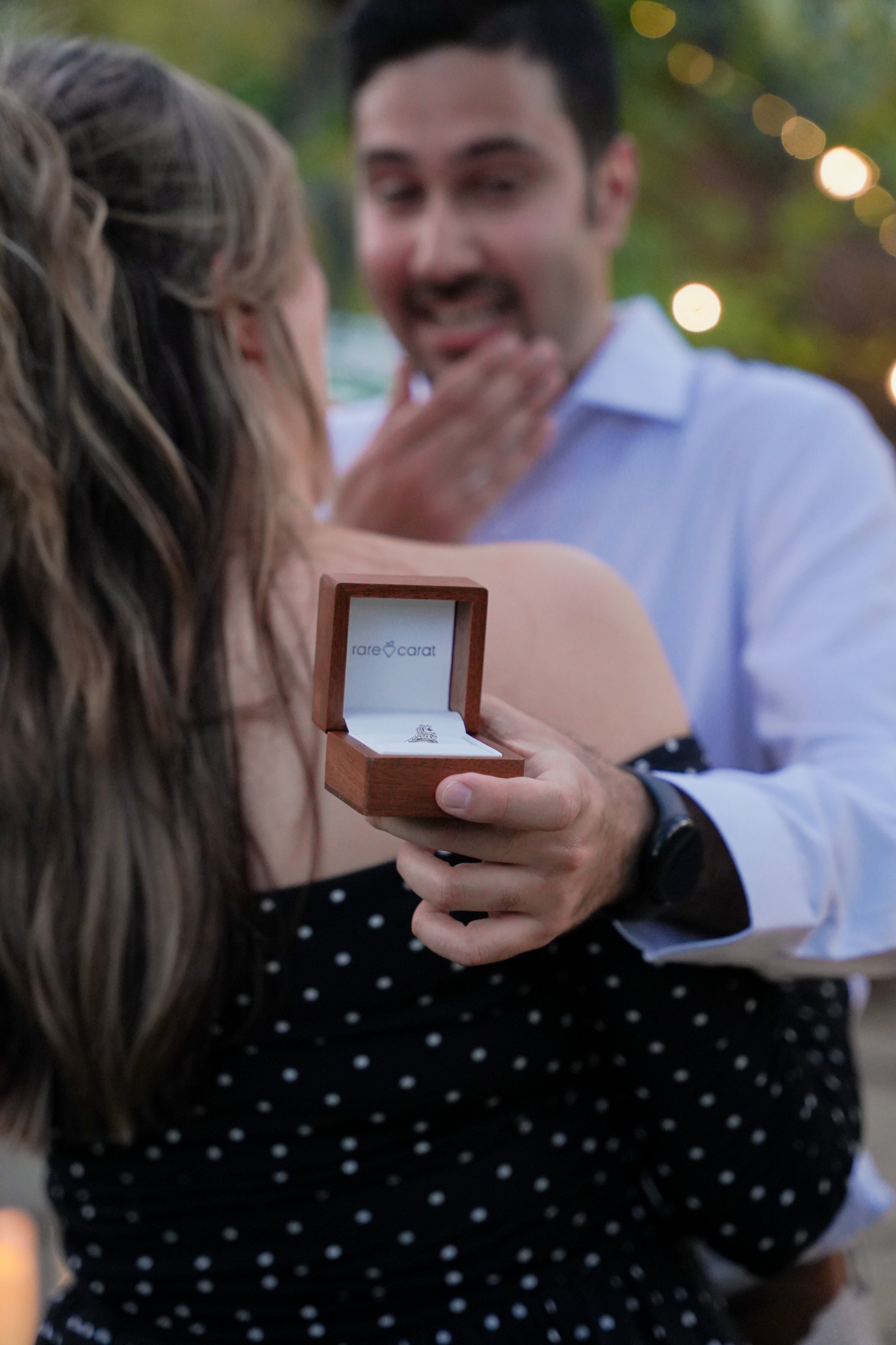 A surprise proposal in the hills of Temecula, styled by Life’s Short Picnic and captured with candid surprise photography. Surrounded by vineyard views and golden light, their unforgettable “yes” was picture-perfect.