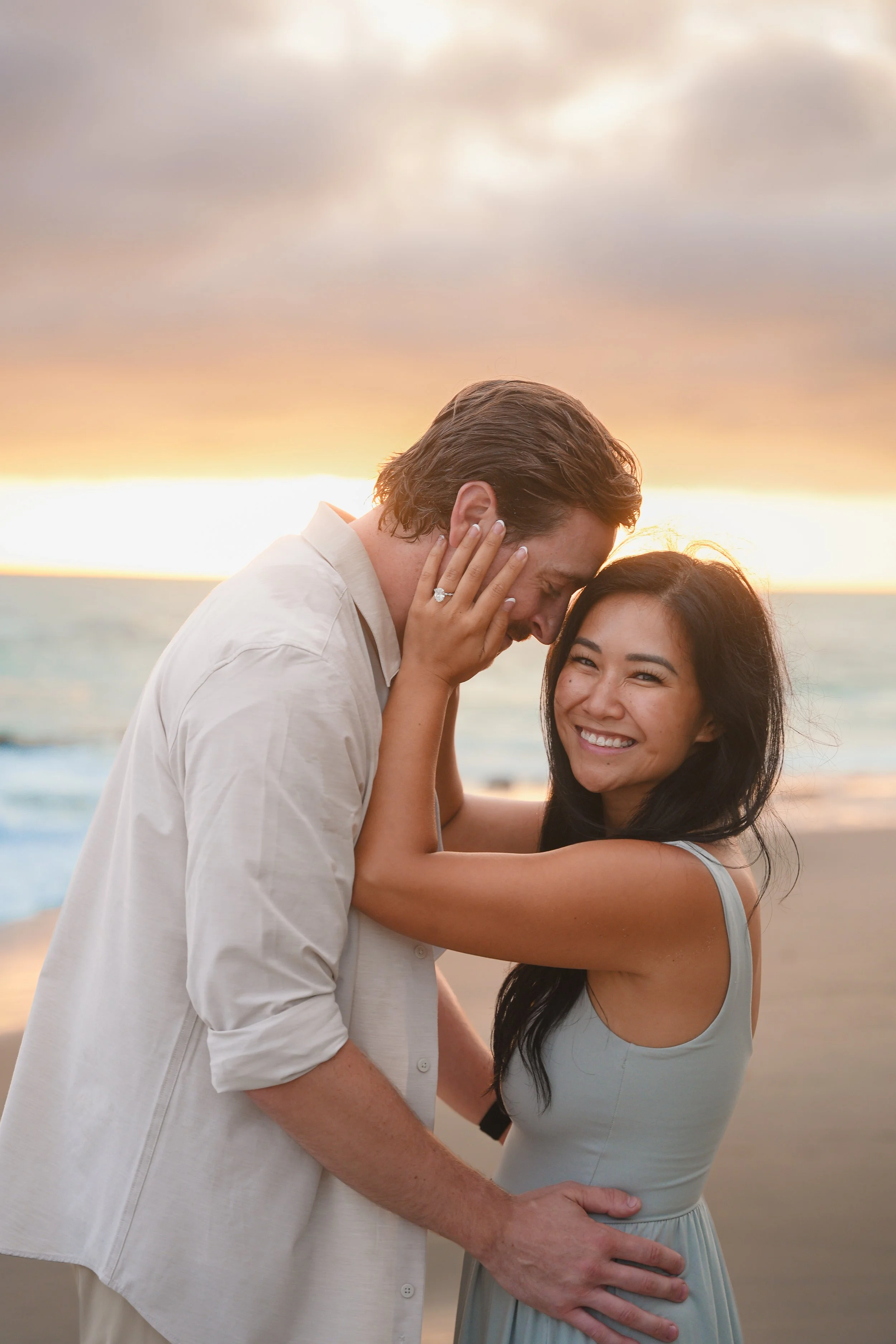 Pirate Tower Engagement Photos Laguna Beach