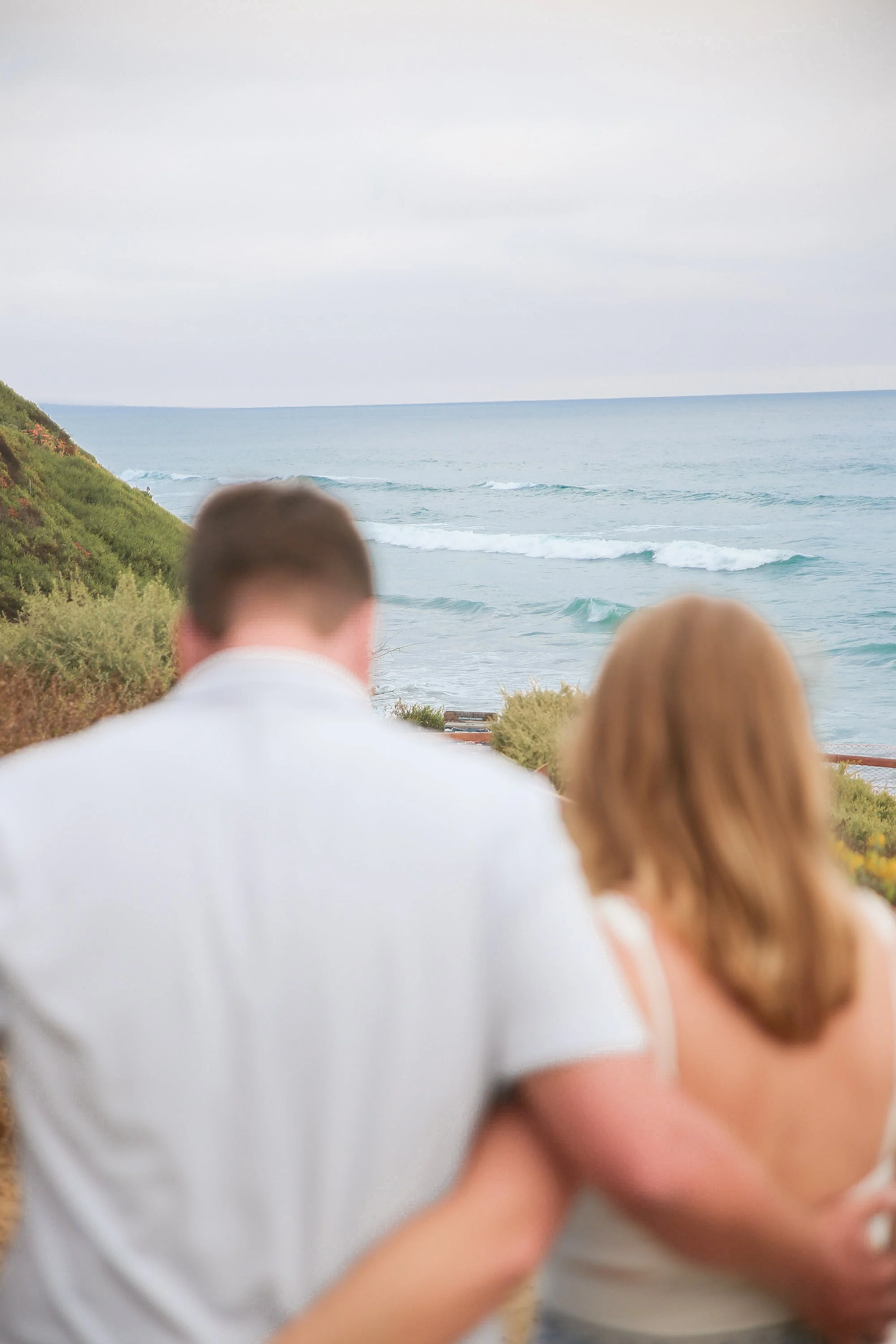 Candid Encinitas Engagement Photography