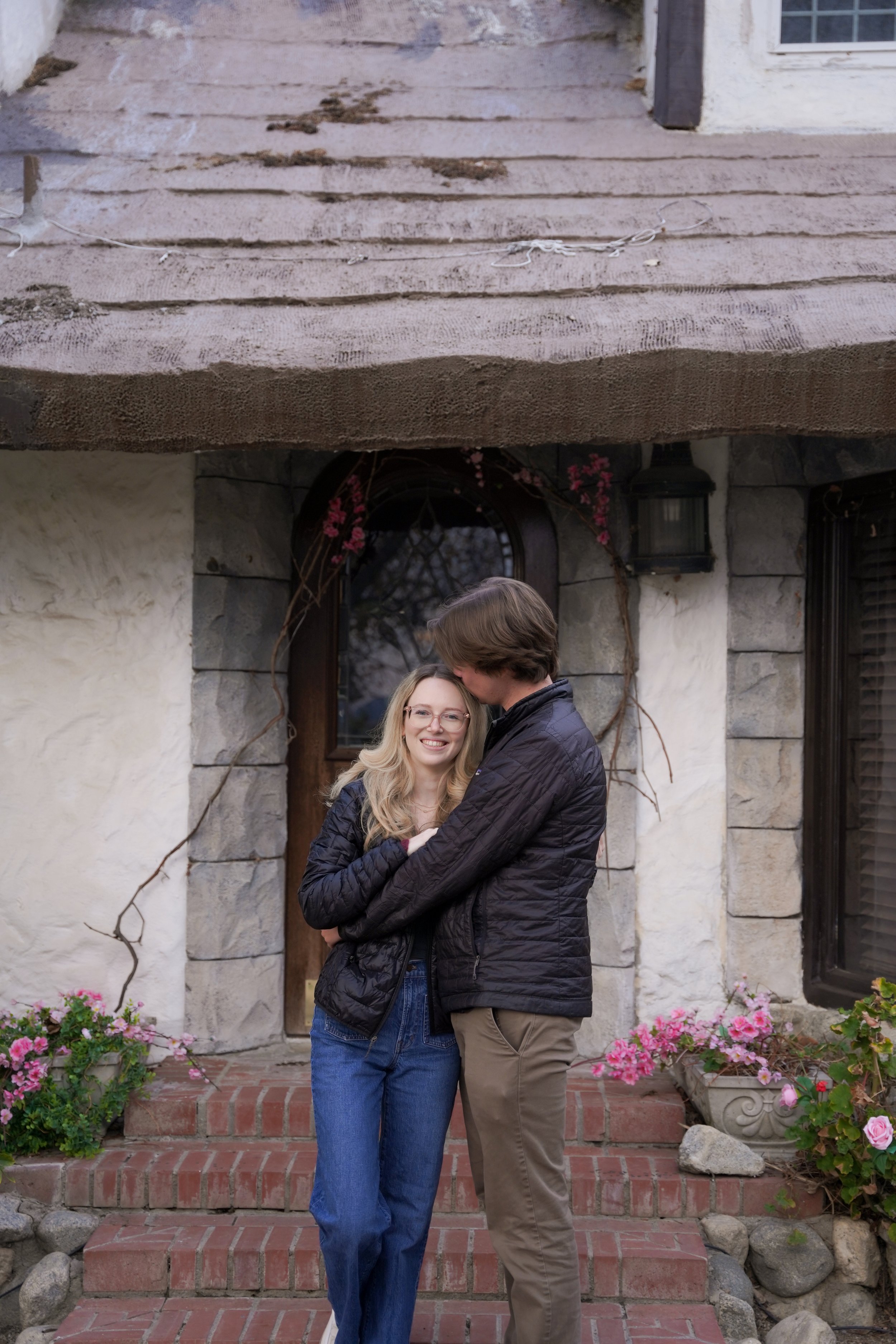 Young love captured through dreamy couples portraits at Briar Rose Winery in Temecula—romantic, timeless, and full of heart.