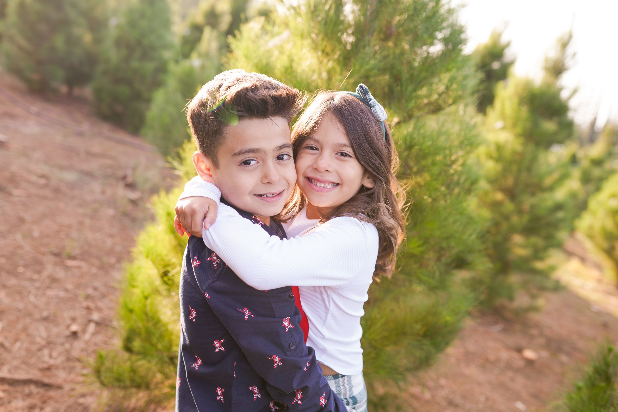 A cozy holiday session capturing a family's joy as they picked out their Christmas tree and placed the star on top. A beautiful moment of togetherness and new traditions—perfect for holiday family photography filled with warmth and cheer.