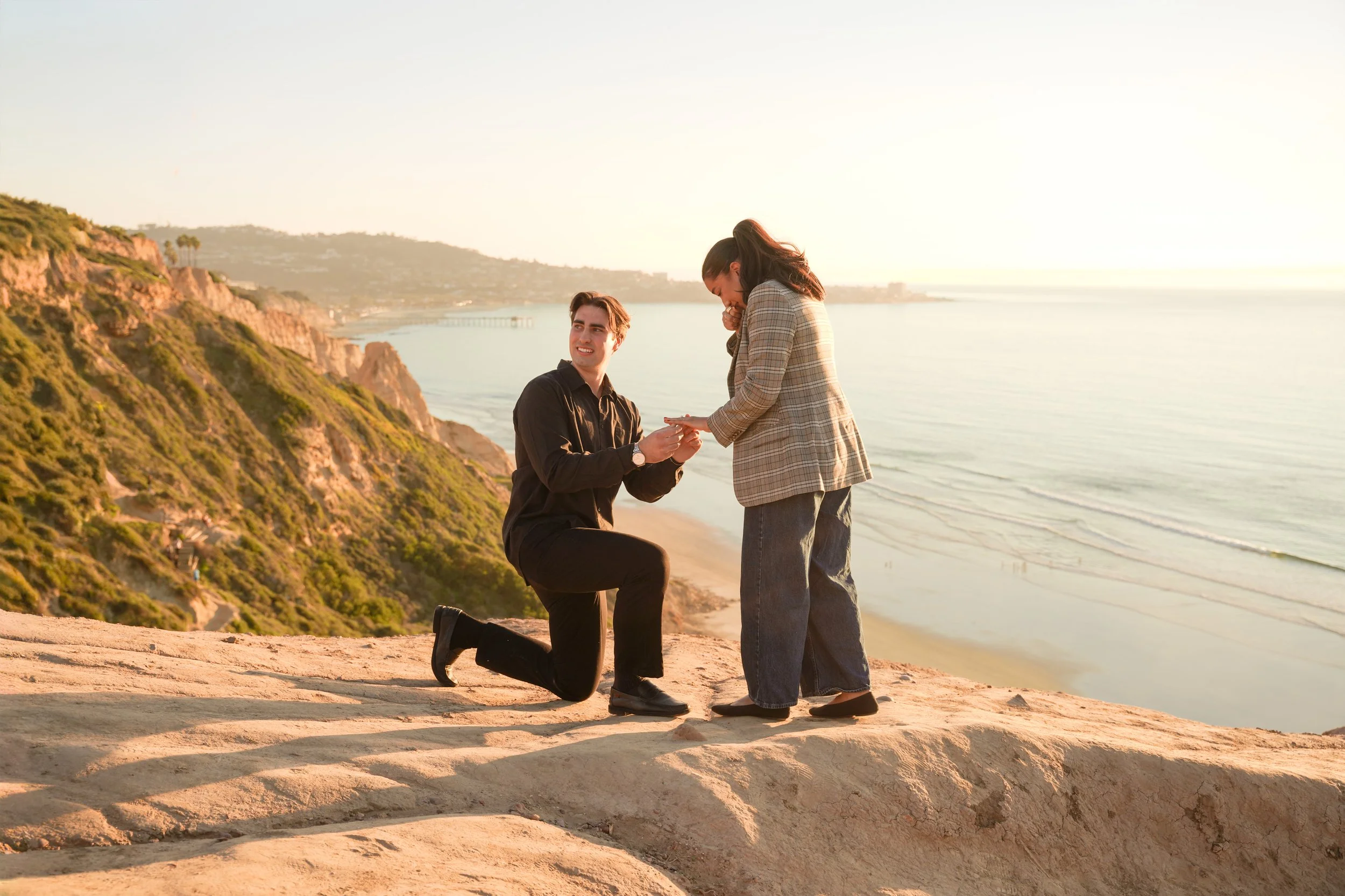 Surprise Proposal at La Jolla Gliderport in San Diego