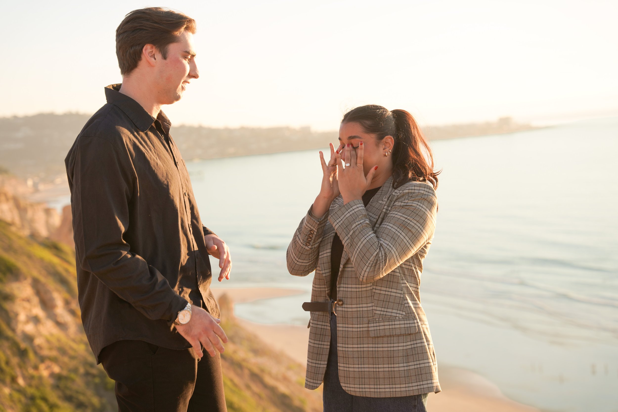 Emotional Surprise Proposal at La Jolla Gliderport
