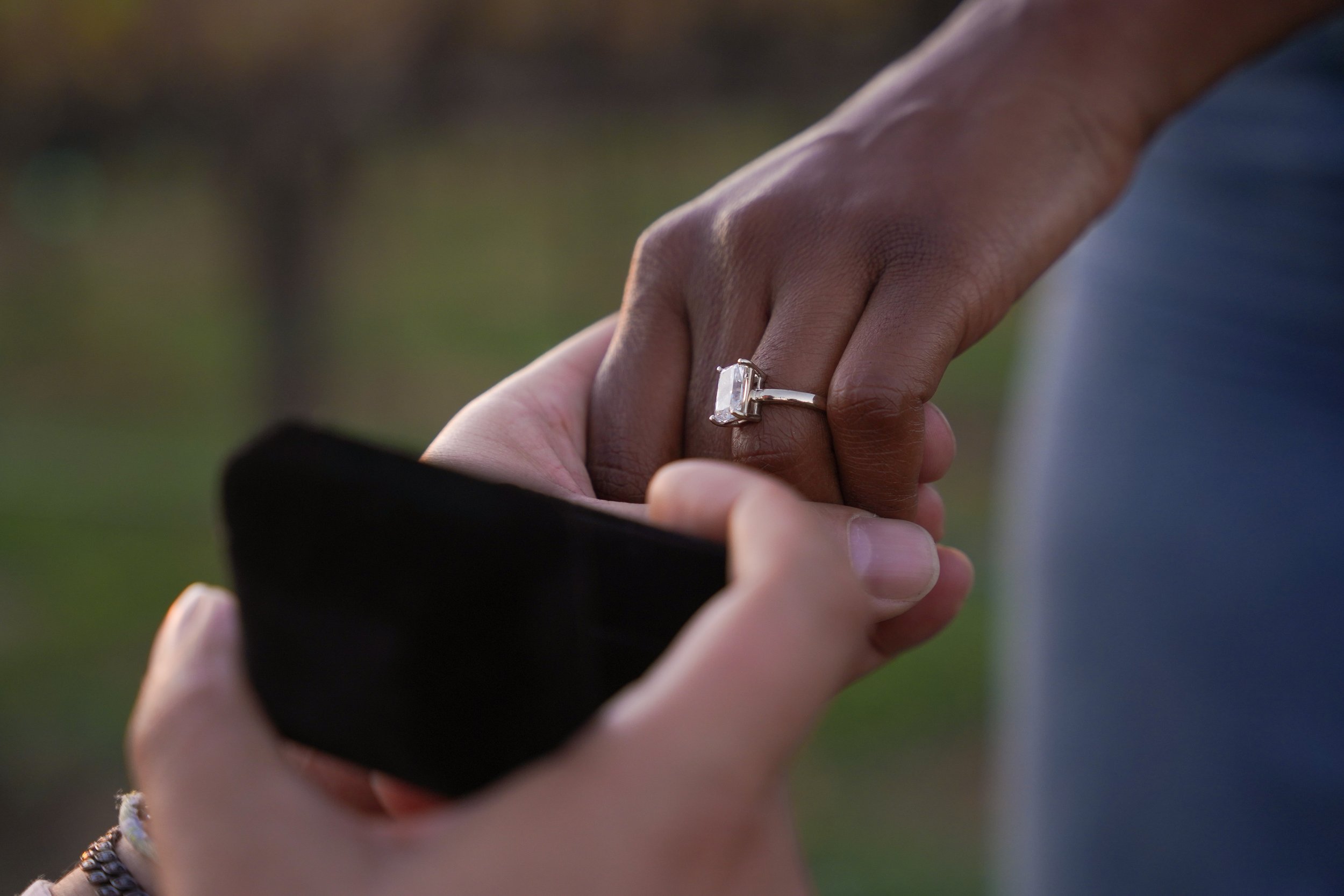 Surprise Proposal Photography in Temecula Vineyards