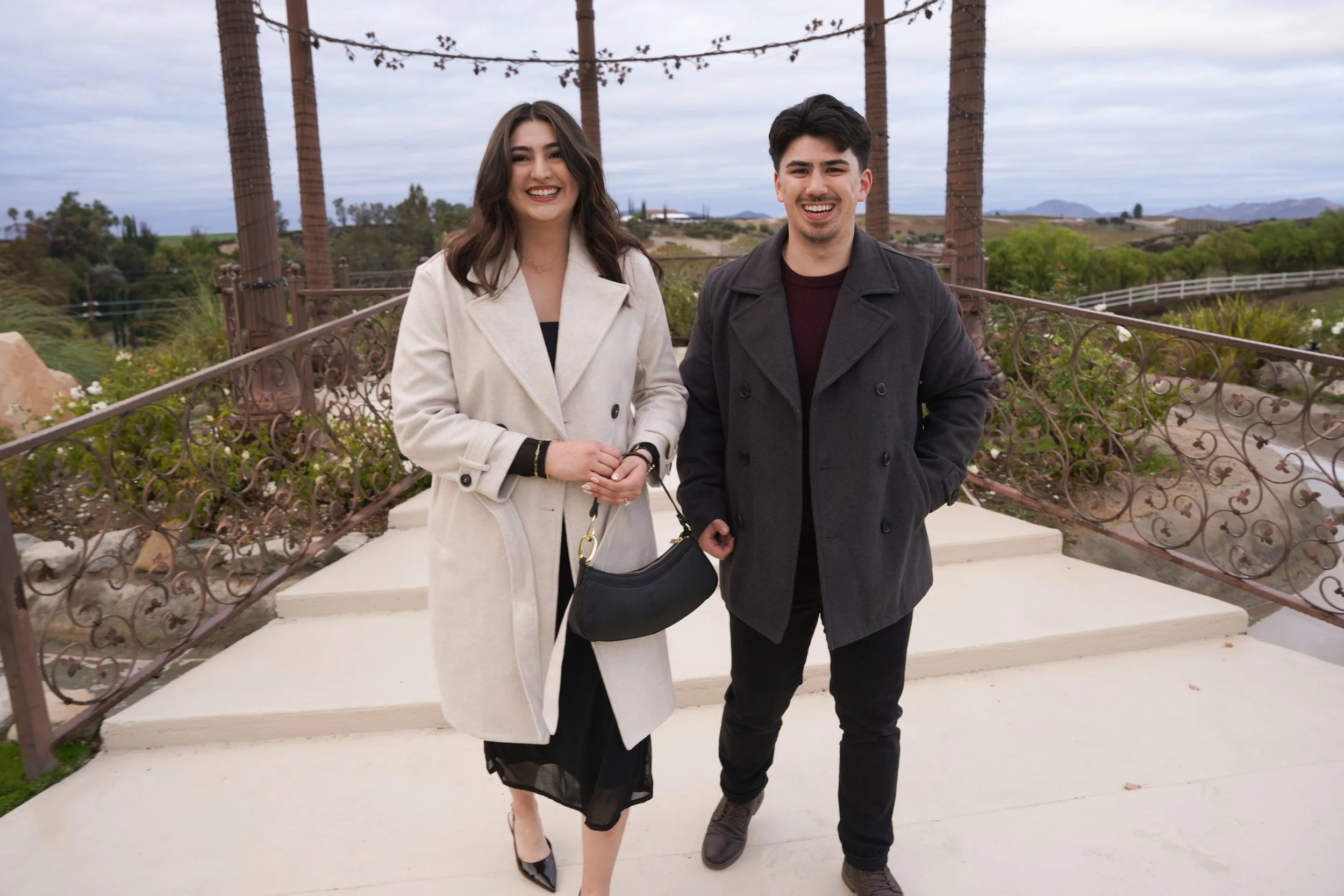 Romantic Proposal Photography at Churon Winery