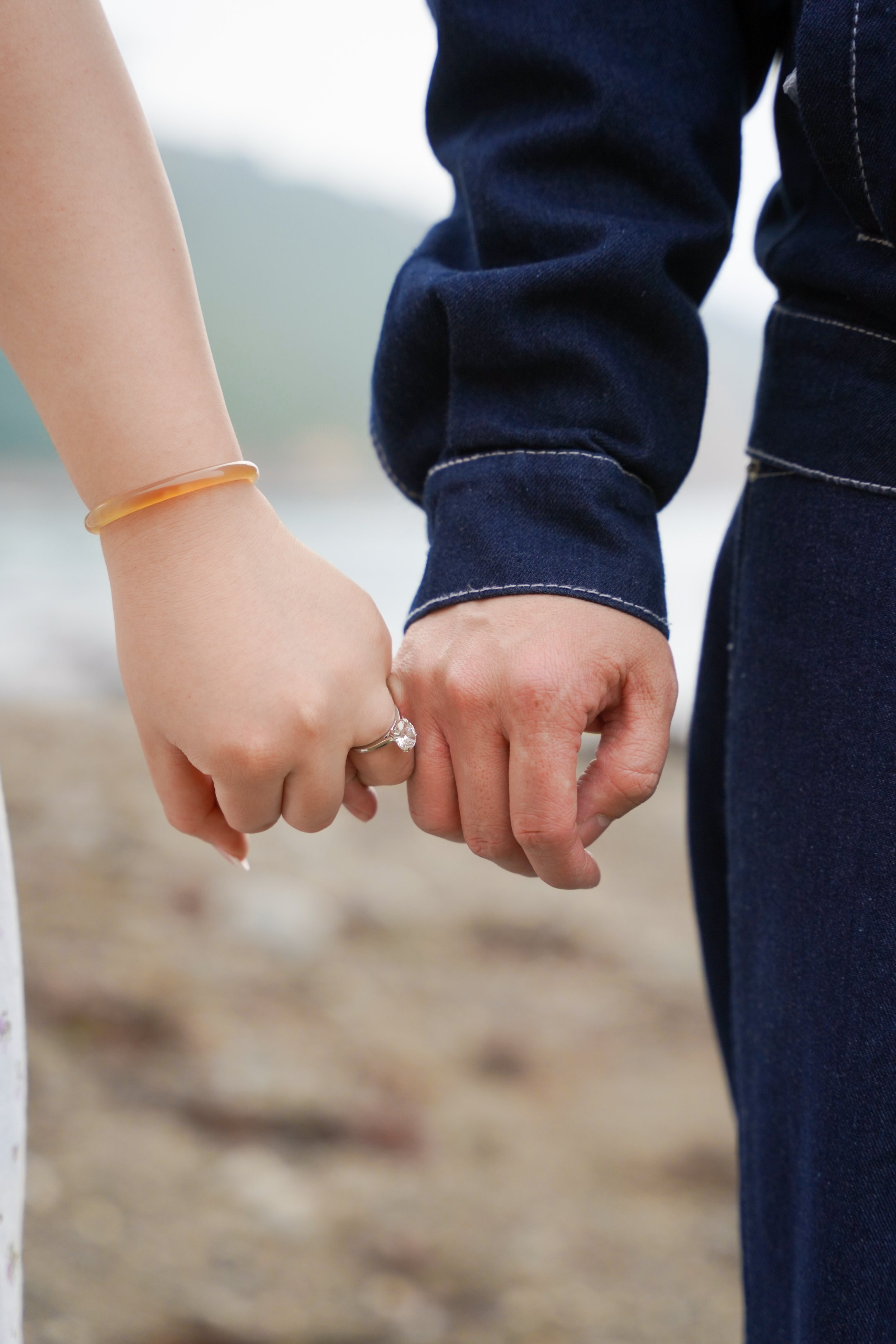 Bluff Trail Coastal Surprise Proposal Photography
