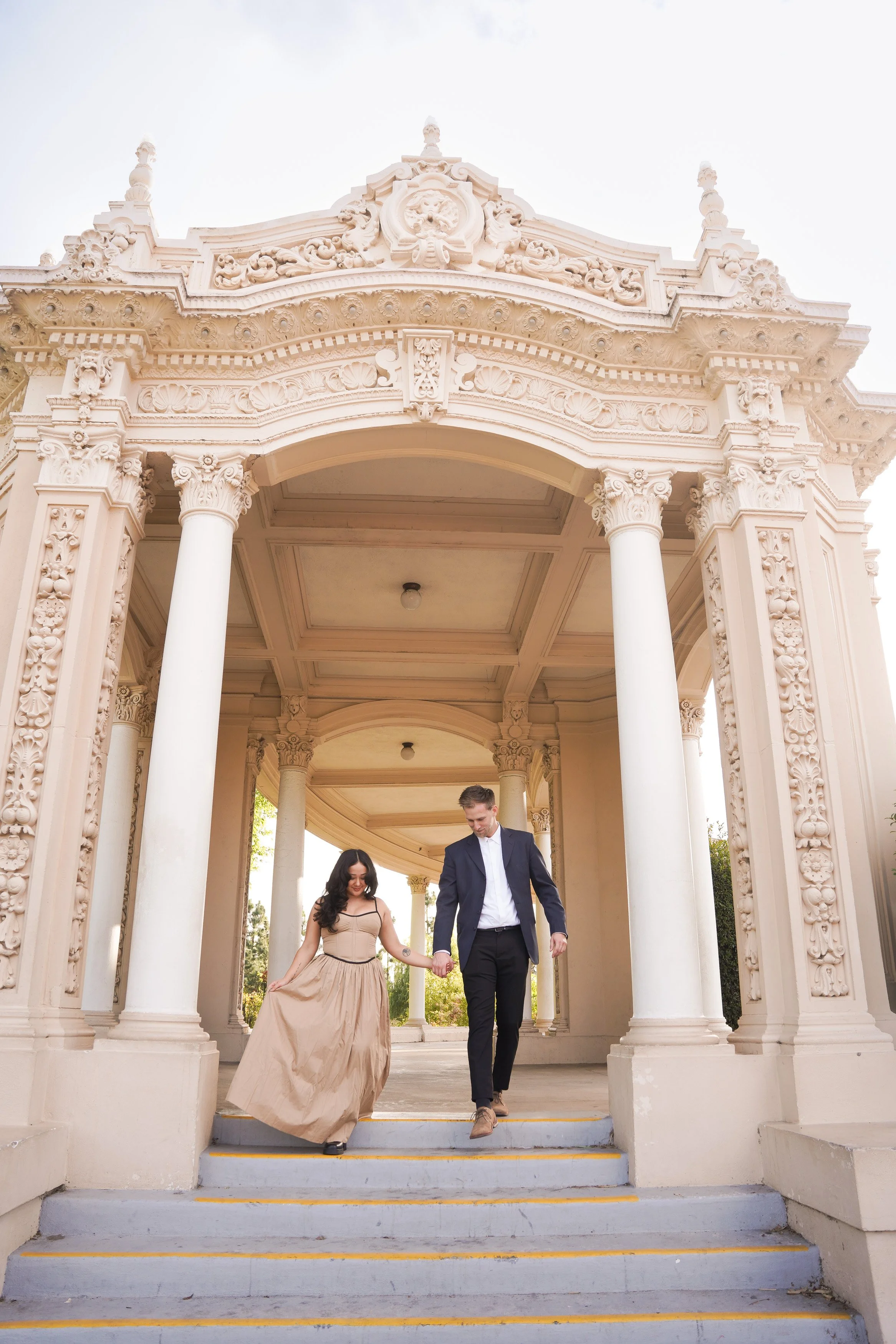 Balboa Park Pavilion Walkthrough | San Diego Proposal Photography