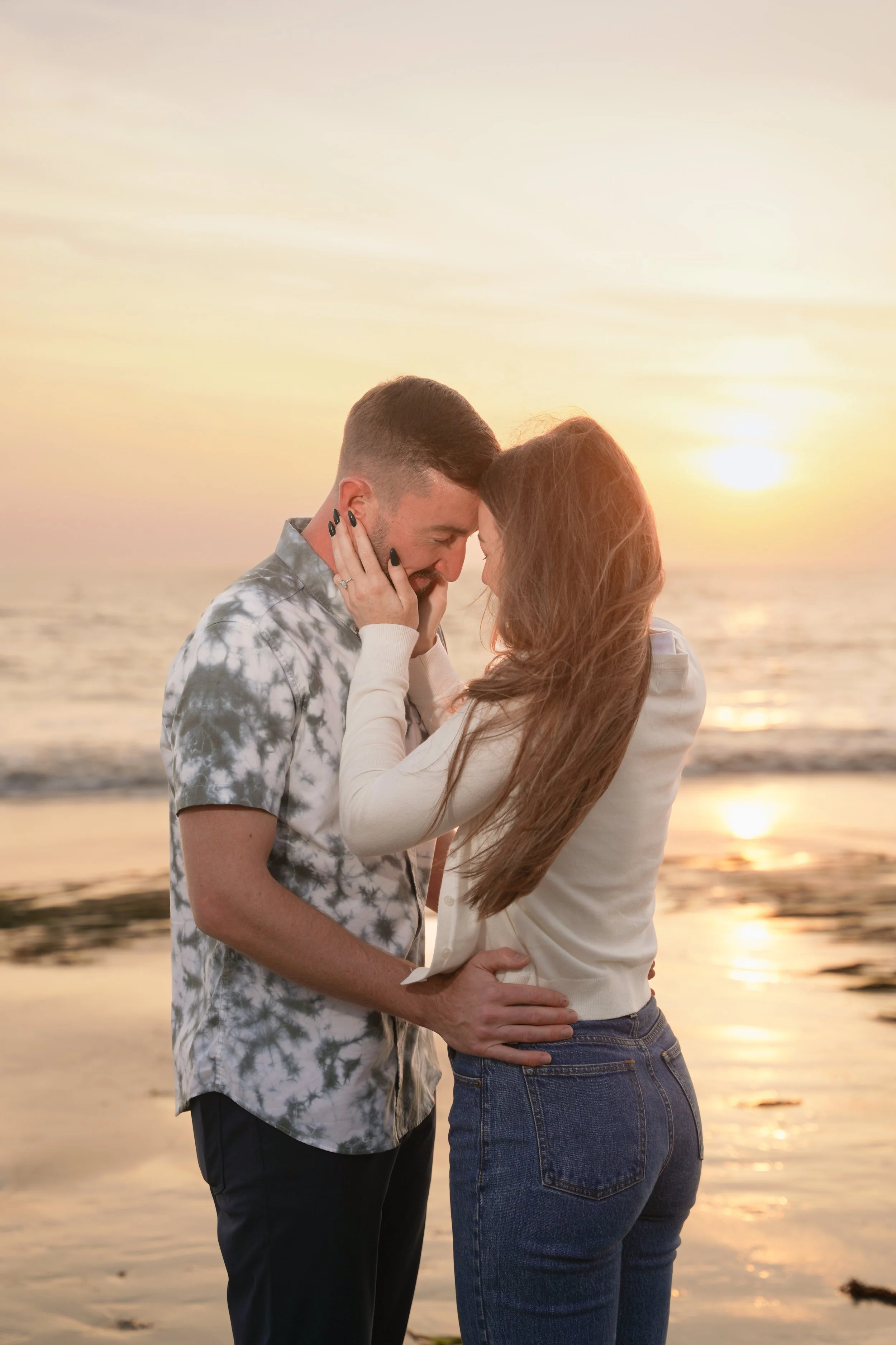 Intimate Surprise Proposal by the Ocean