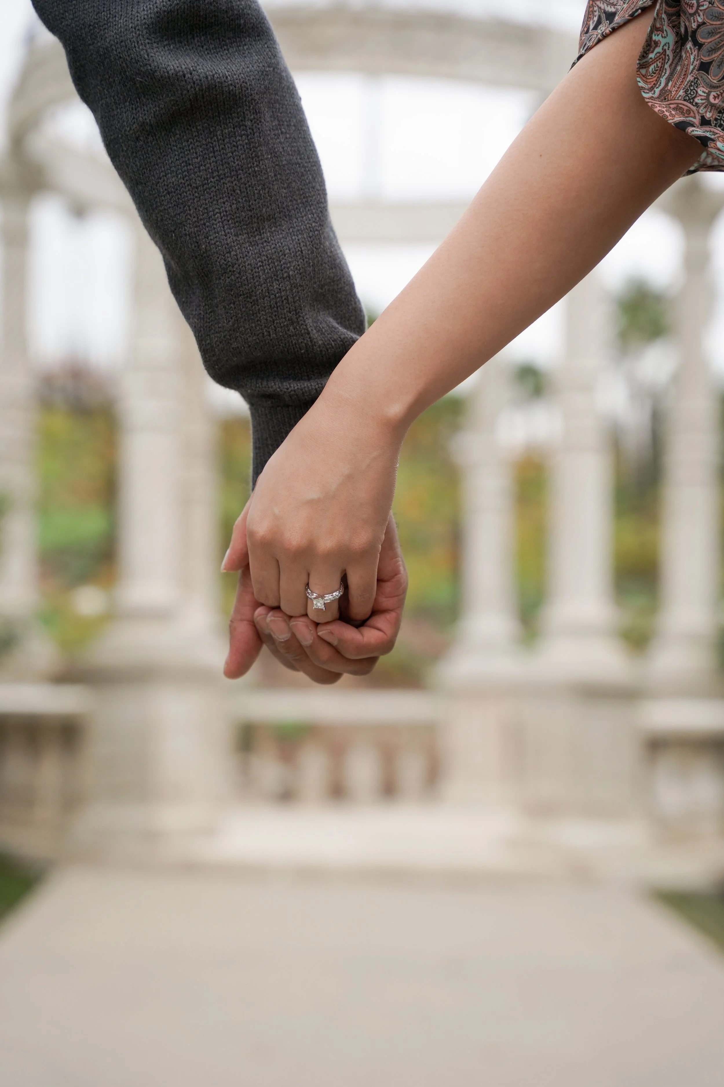 Europa Village Winery Gazebo Proposal Photography