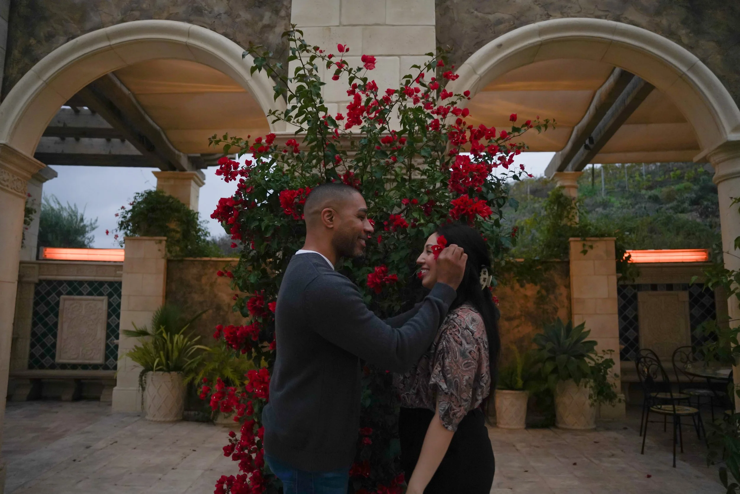 Temecula Winery Engagement at Europa Village Vienna