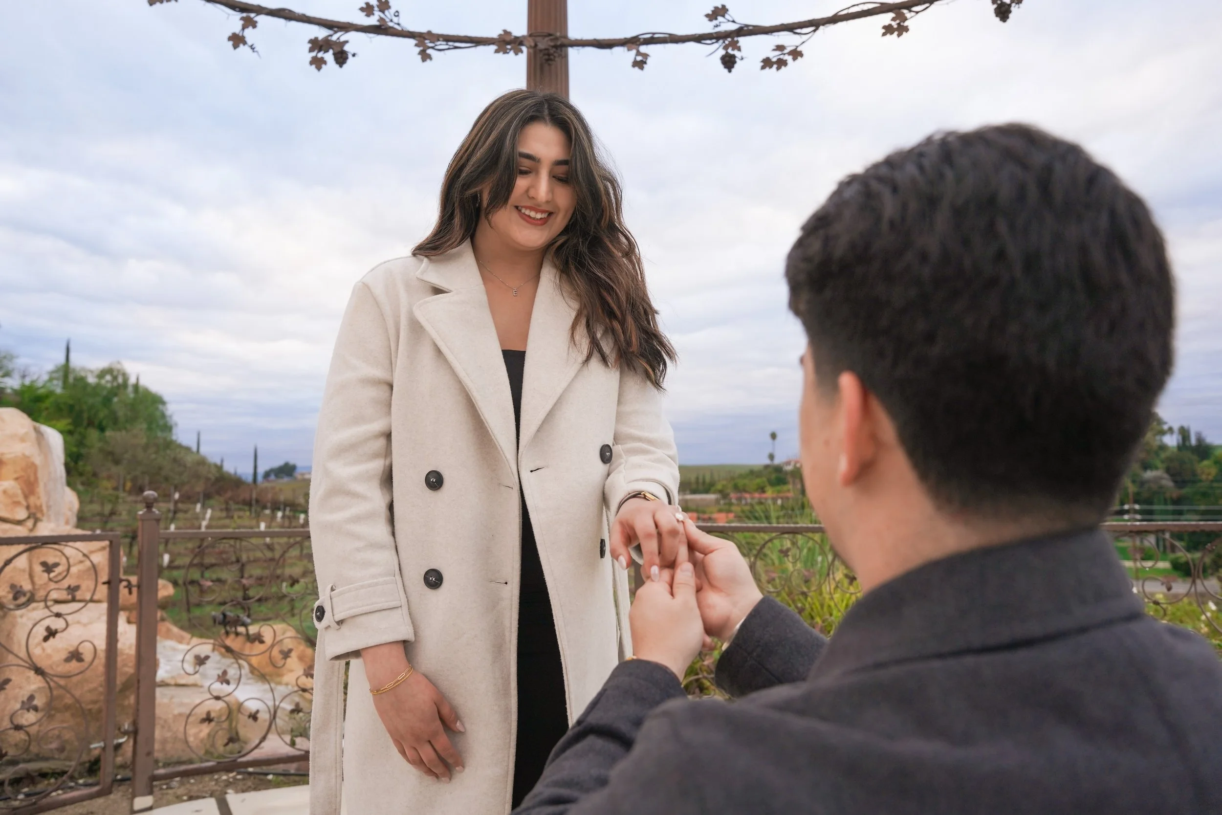 Surprise Proposal at Churon Winery