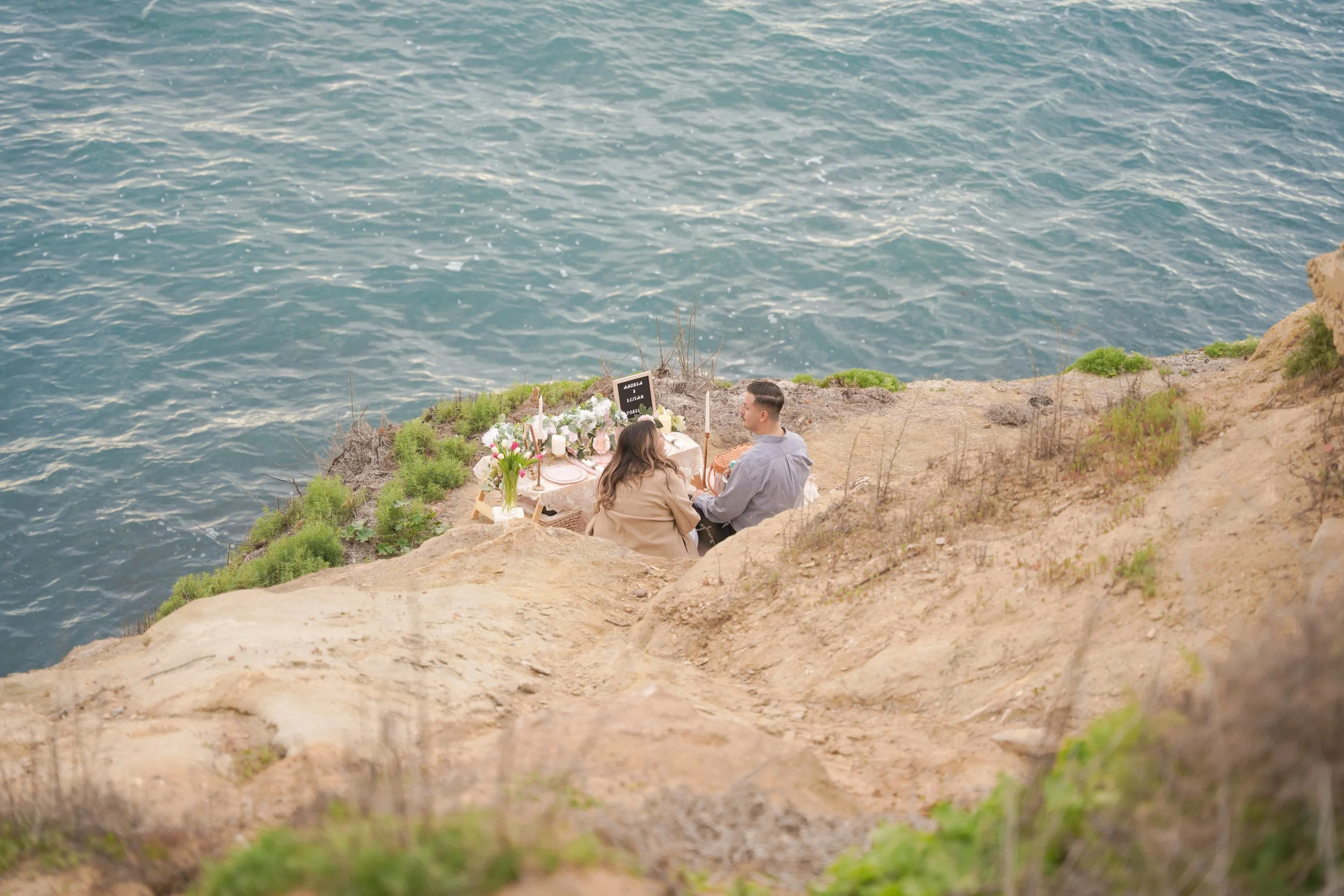 Luxury Cliffside Proposal Experience with Photography