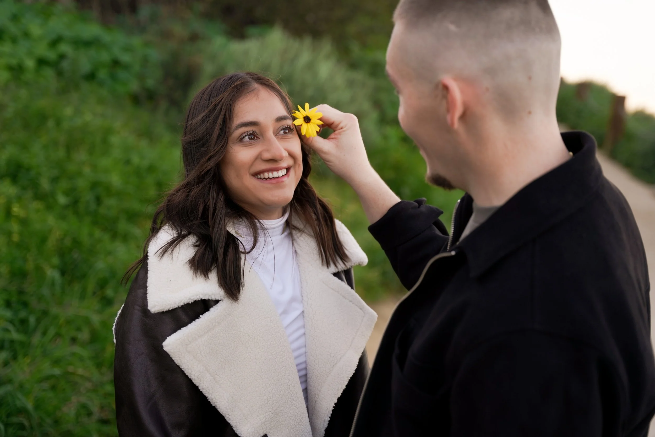 Coastal Trail Engagement Photography