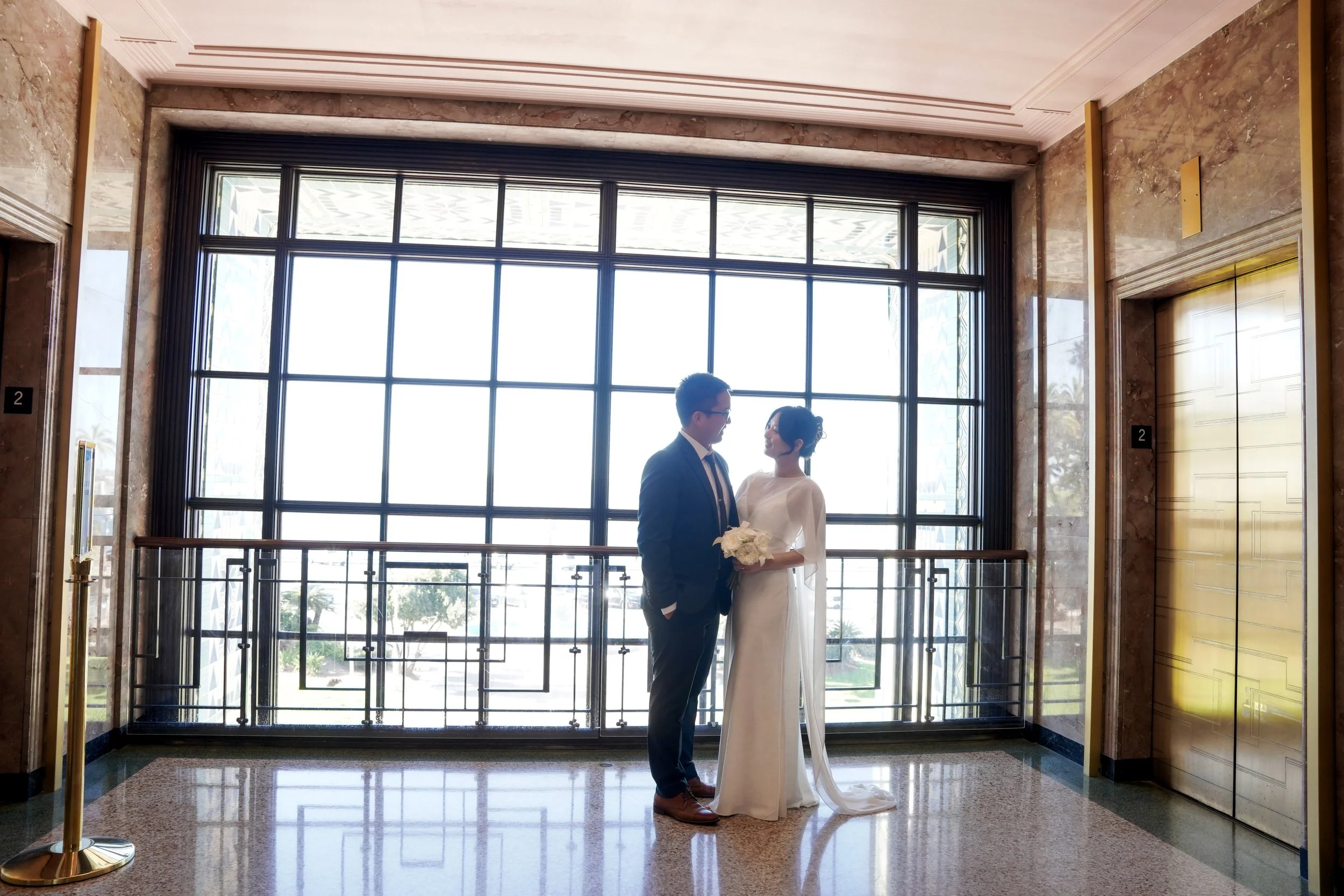 San Diego Courthouse Elopement Photography