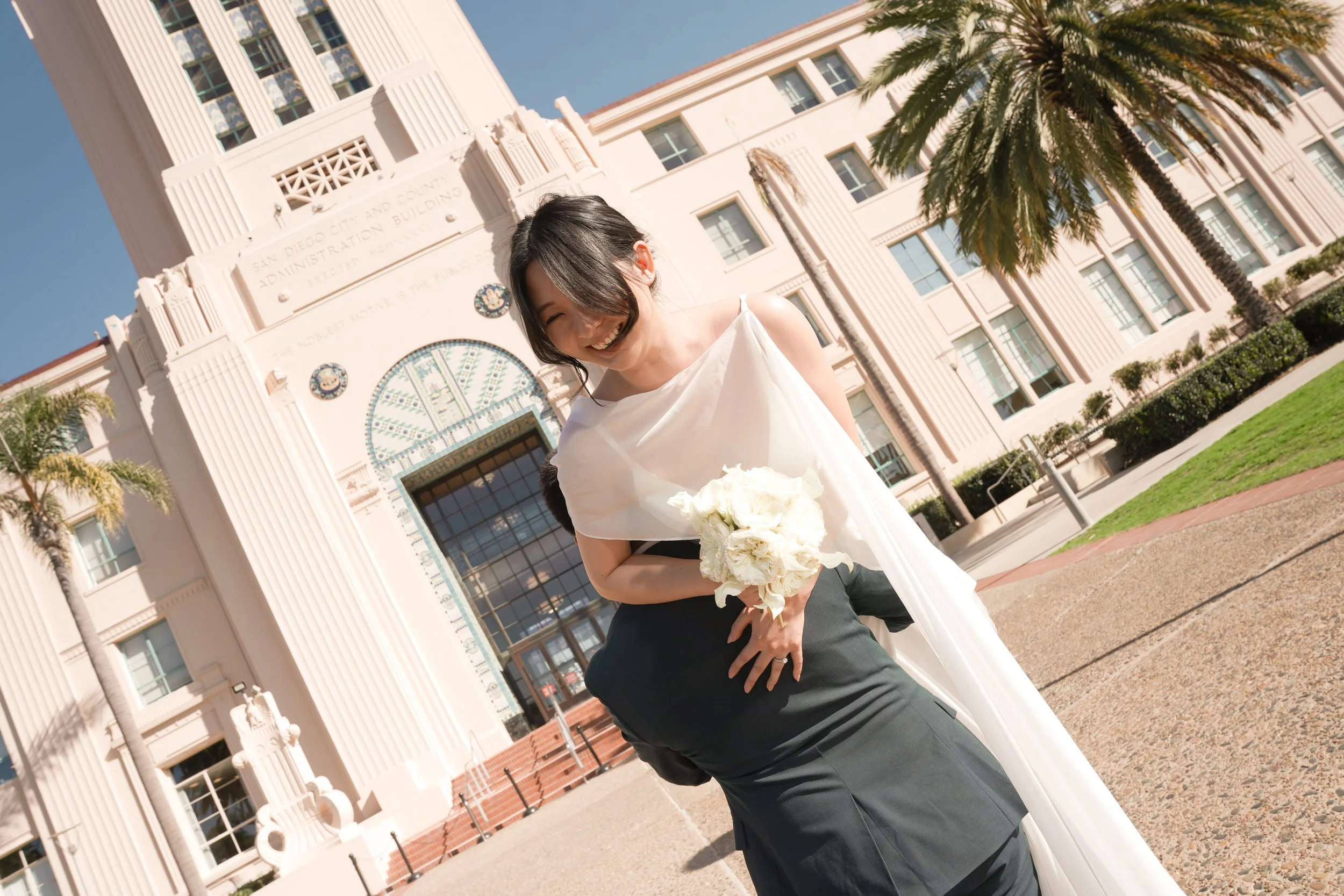San Diego Elopement and Civil Marriage Portraits