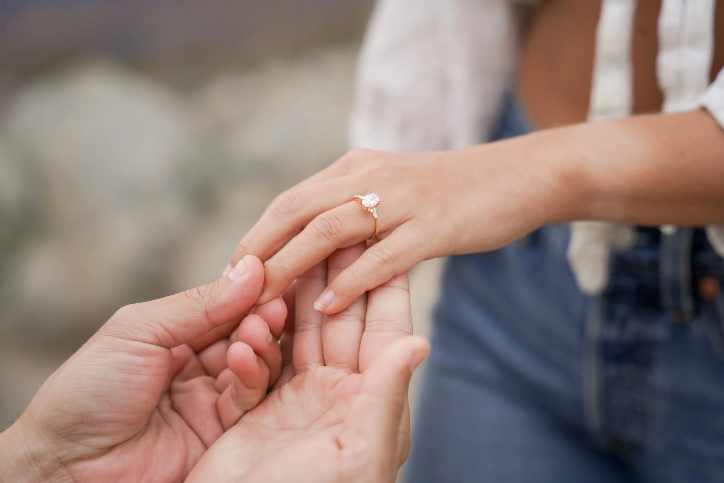 Joshua Tree Engagement Ring Placement
