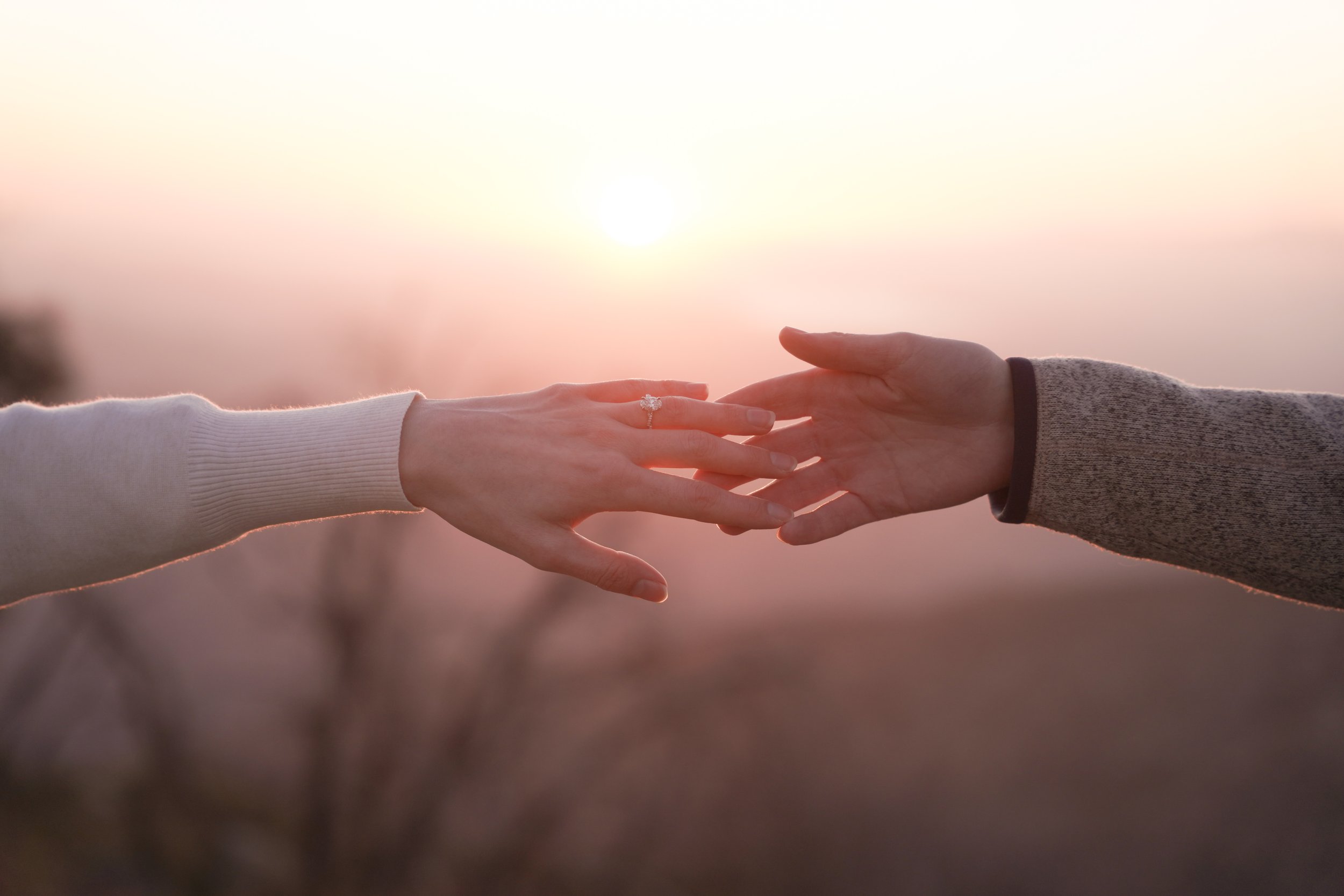 Romantic Mountain Engagement Session in Idyllwild California