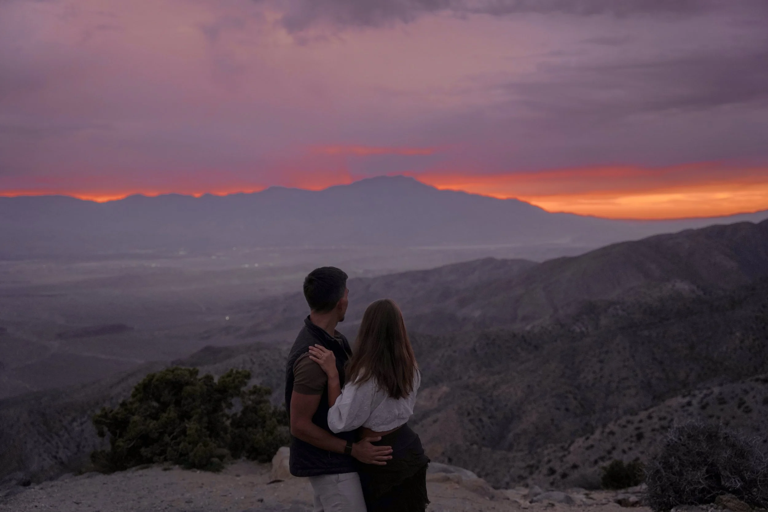Golden Hour Proposal Experience in Joshua Tree National Park
