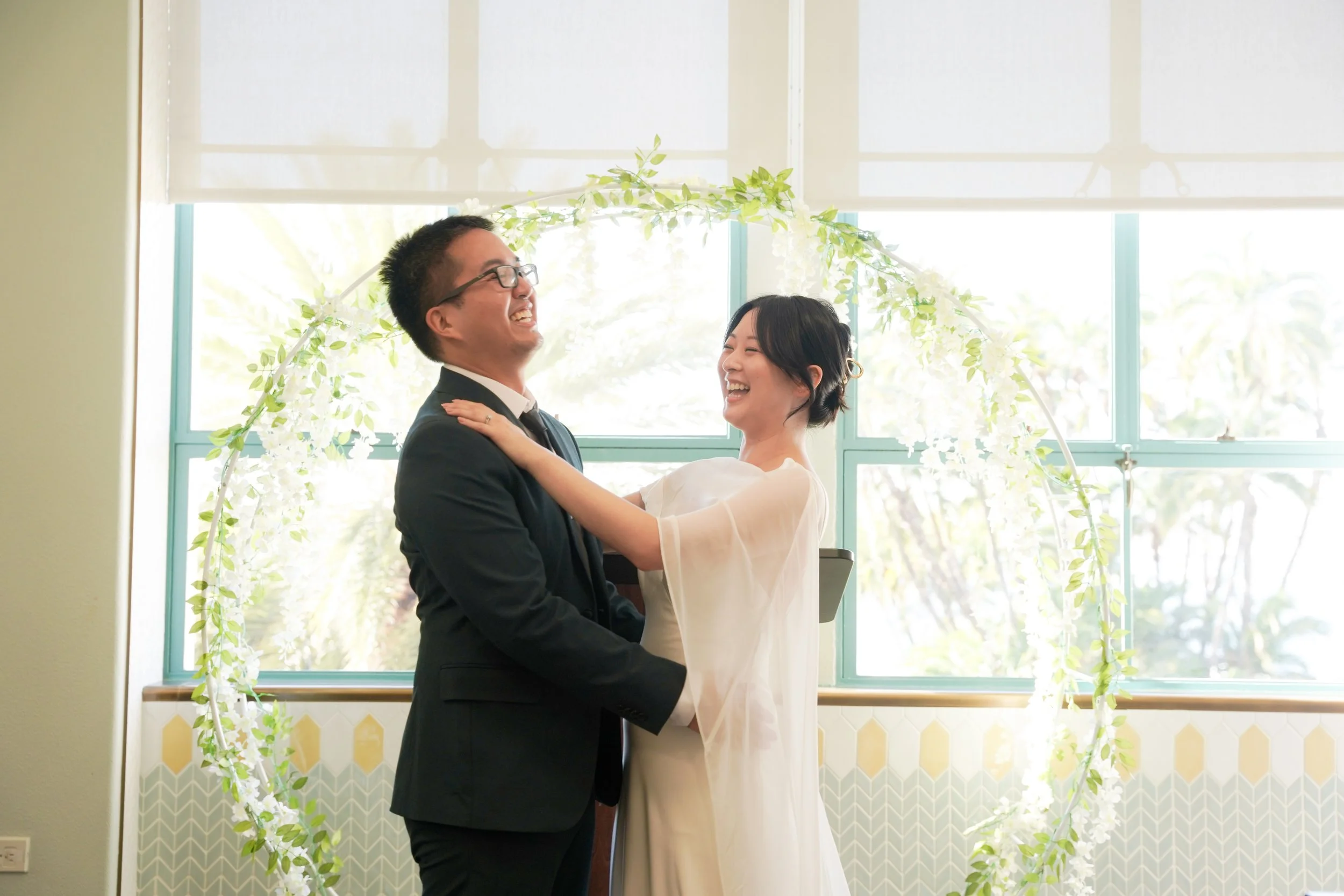 Courthouse Wedding San Diego | Civil Ceremony Photography at the Administration Building