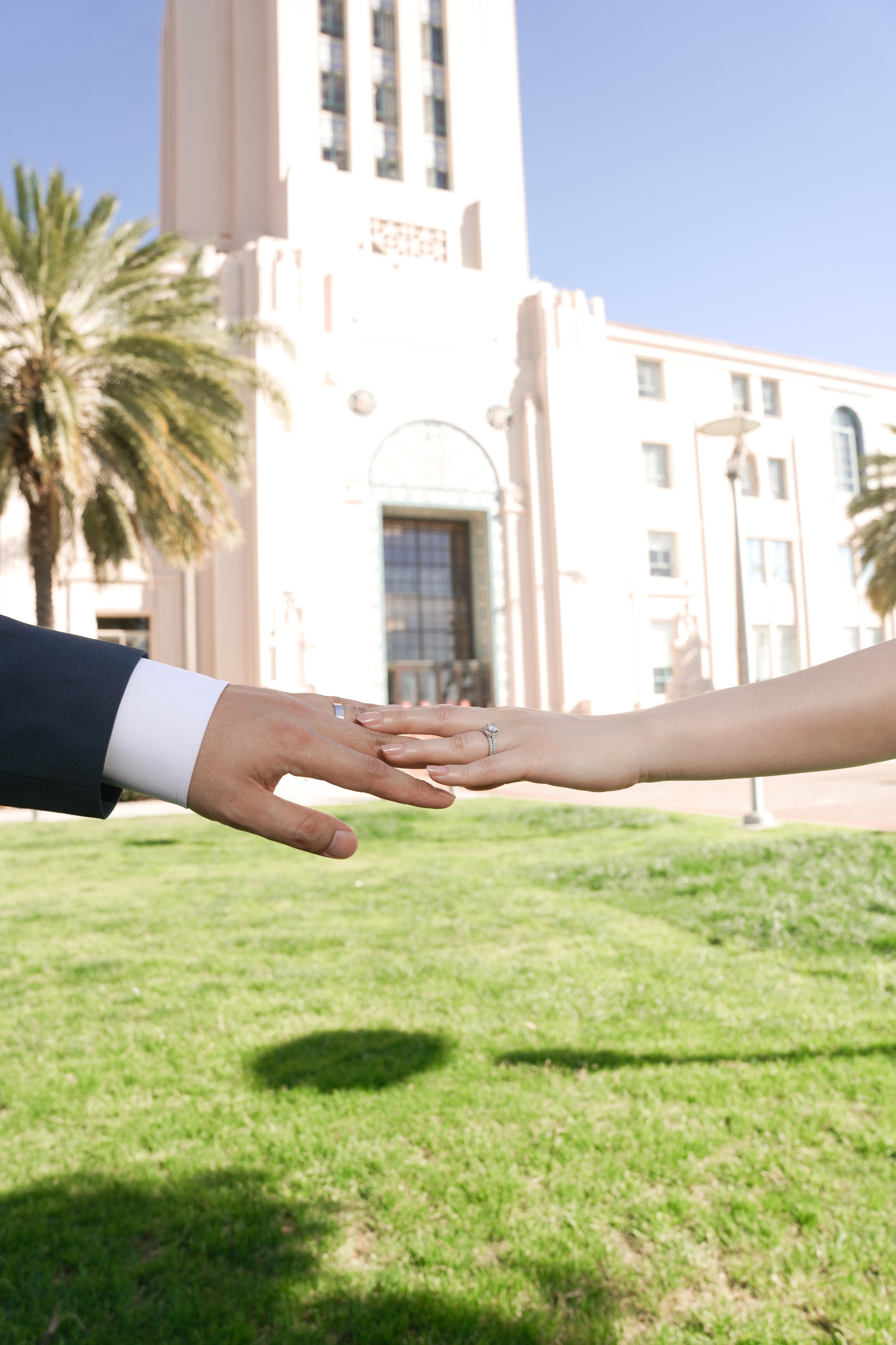 Courthouse Wedding in San Diego | Waterfront Civil Ceremony Photography
