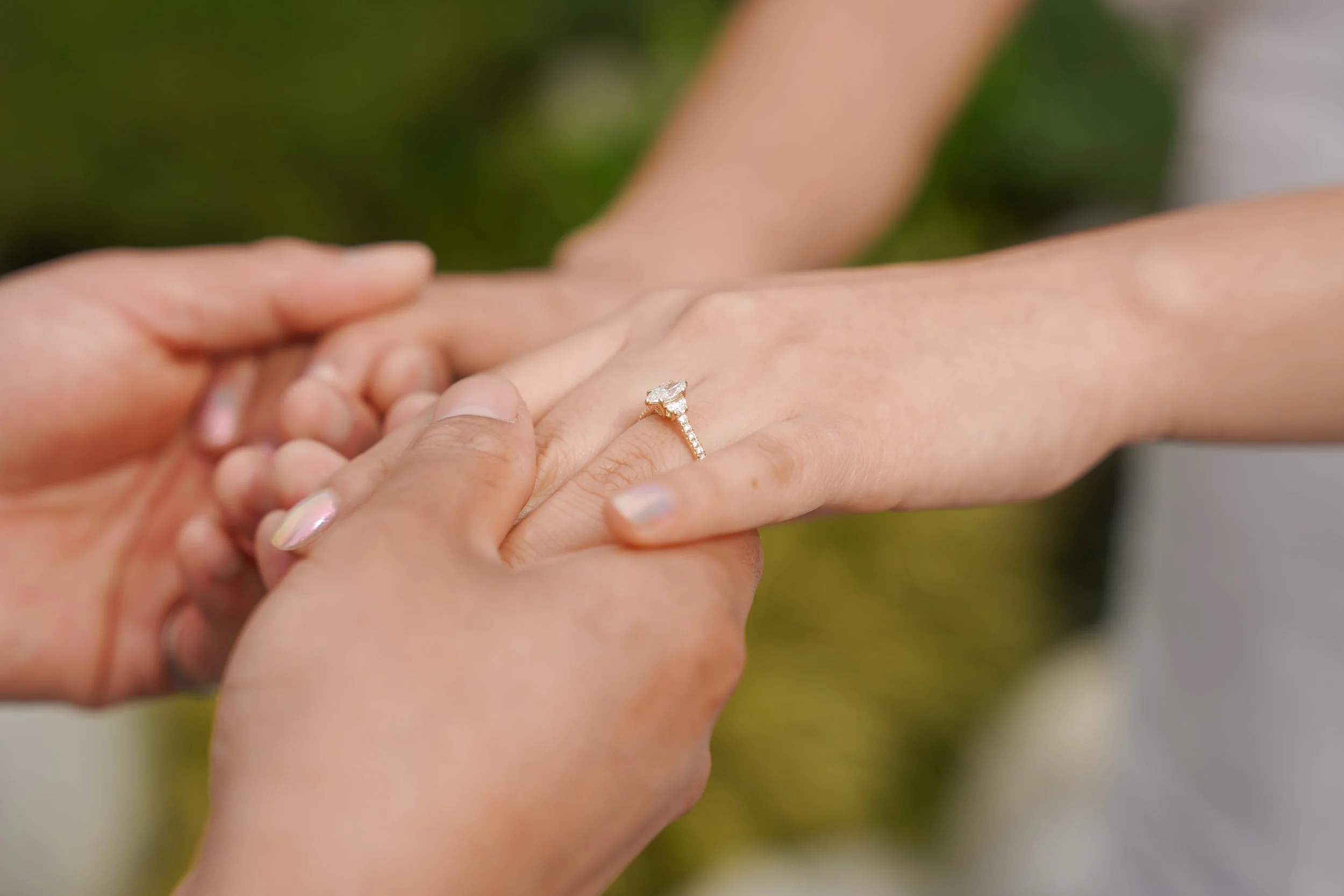 Balboa Park Surprise Proposal Photographer Capturing Earth Bridge Proposal