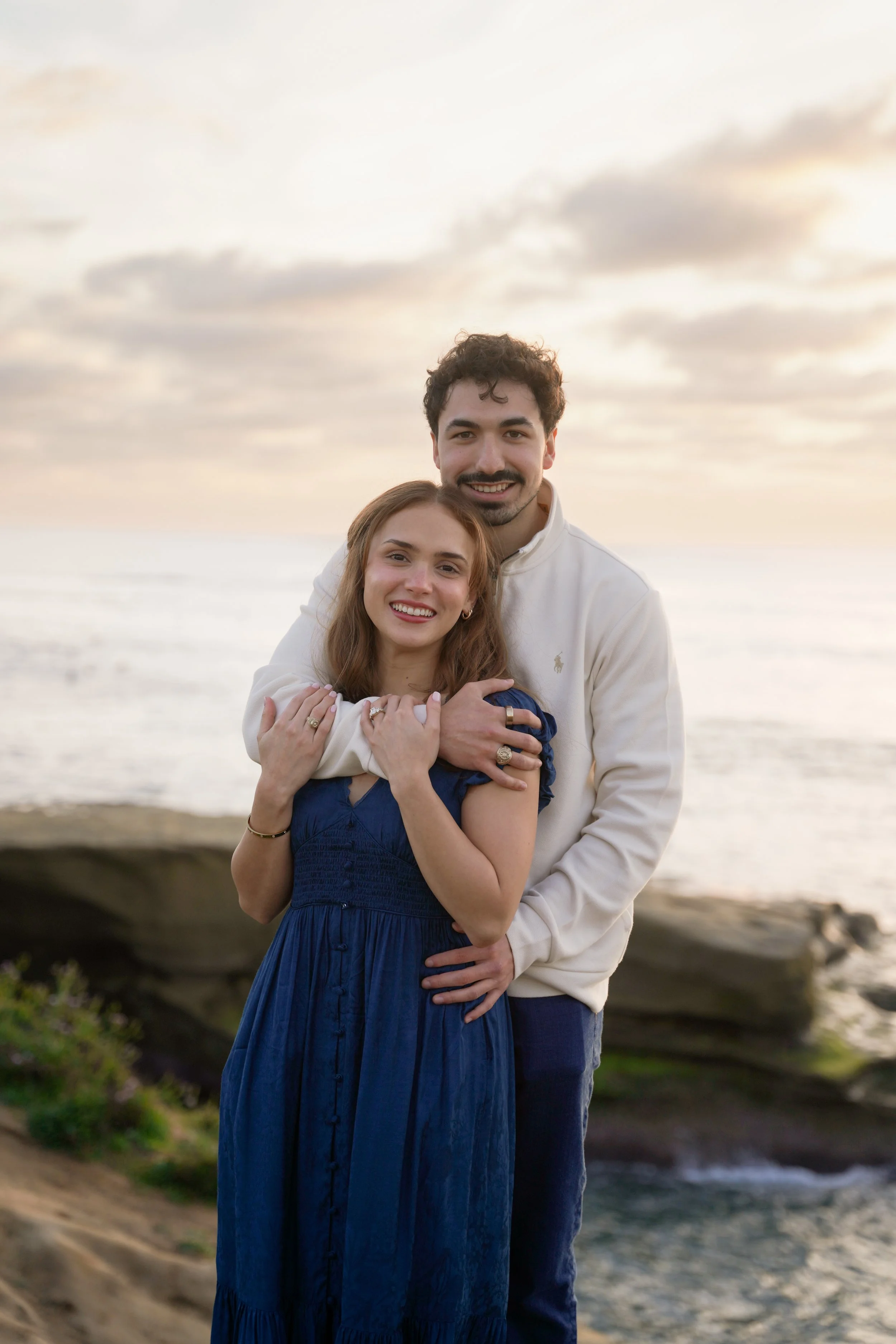 Romantic Proposal at Sunset Cliffs San Diego Ocean View
