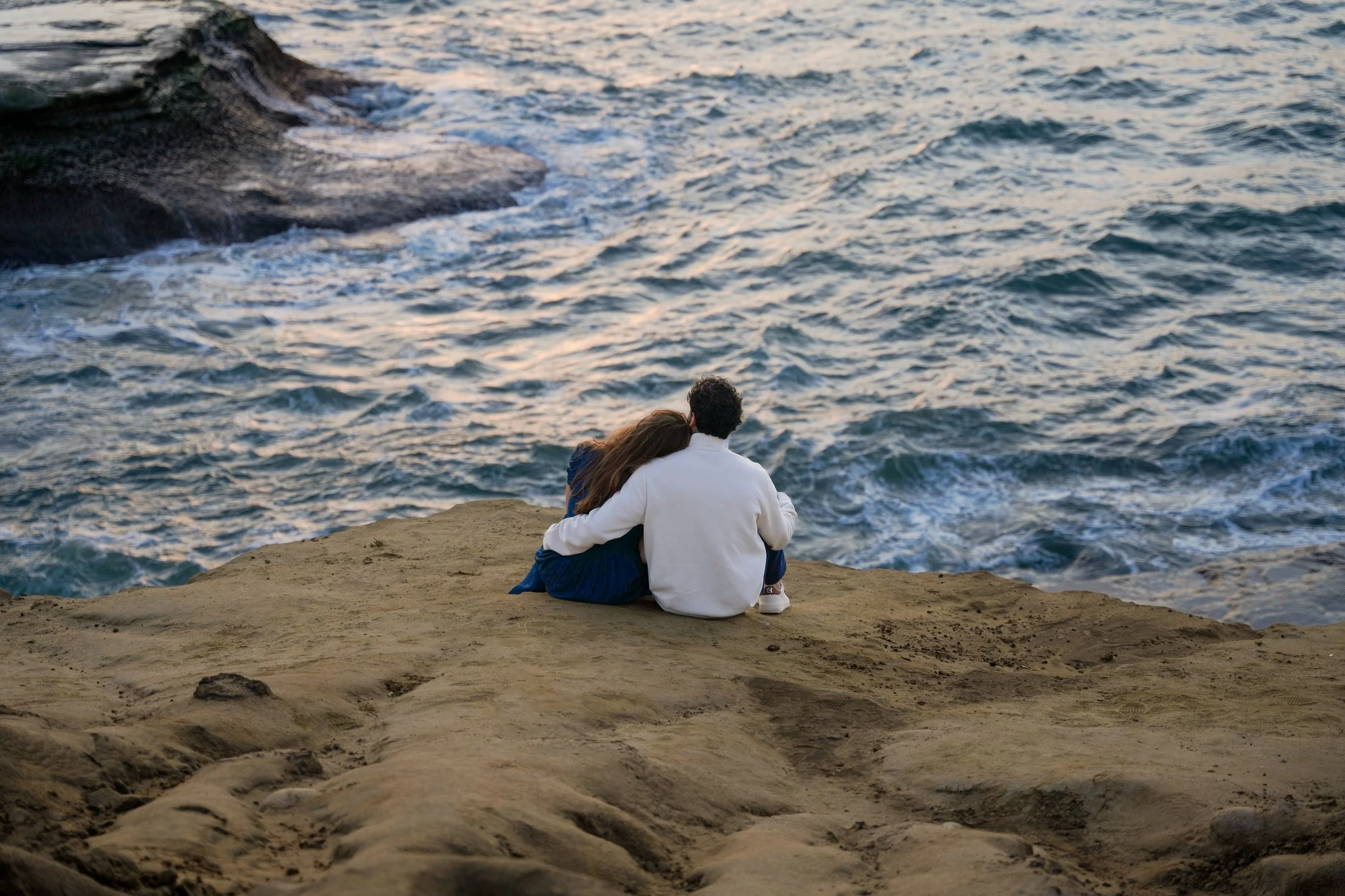 Sunset Cliffs Coastal Proposal Photography San Diego