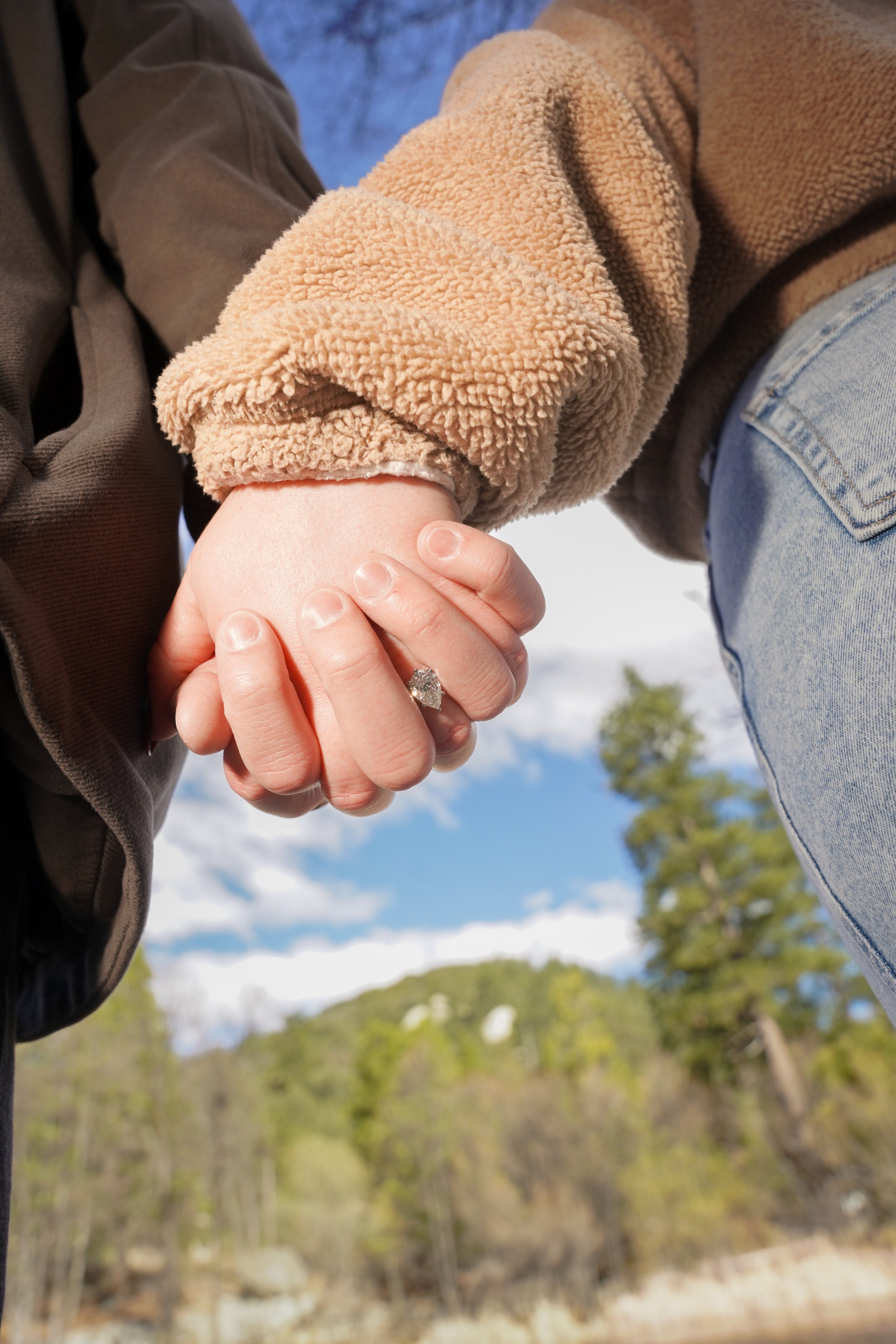 Morning Surprise Proposal at Lake Fulmor
