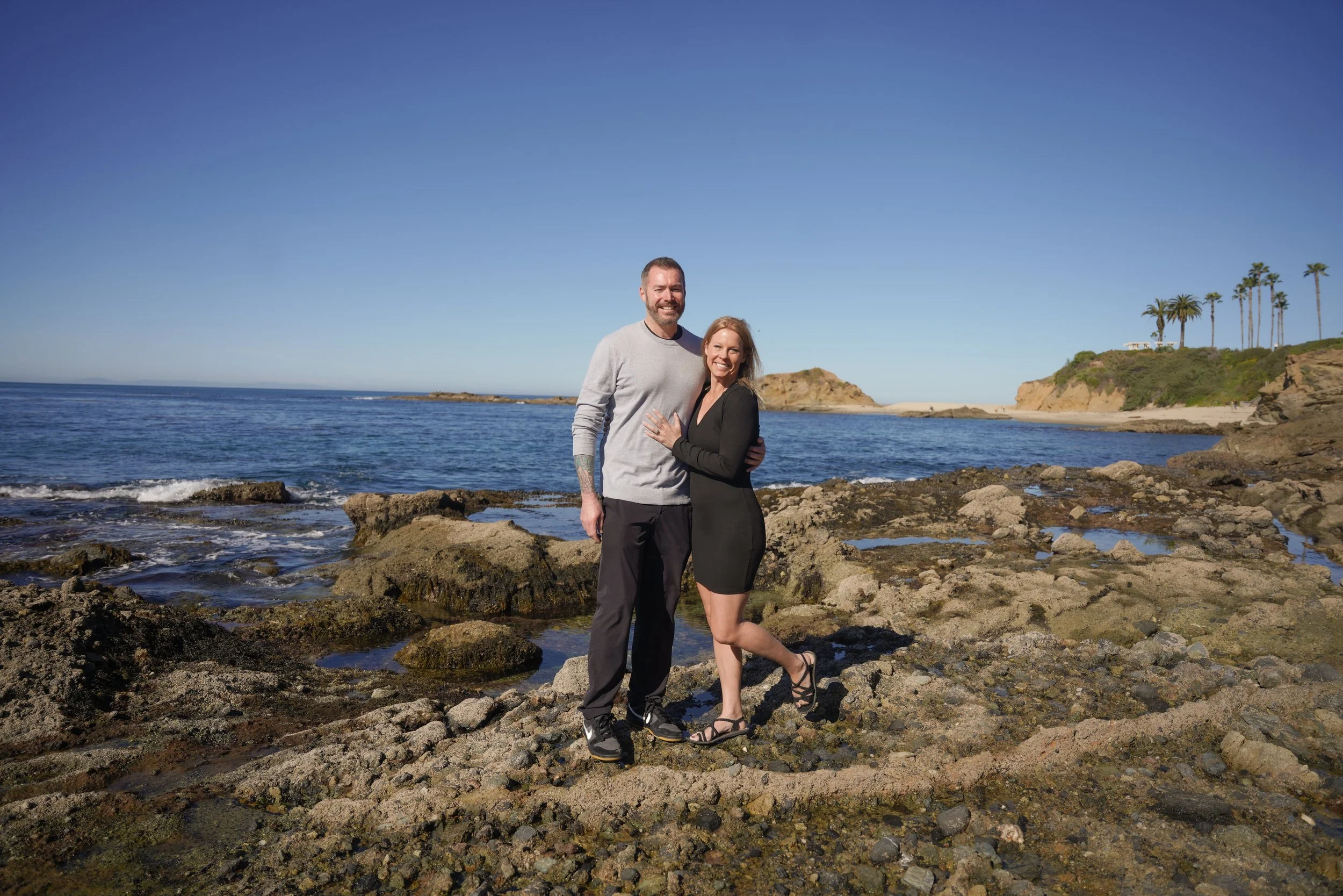 Post Proposal Beach Walk at Treasure Island Park Laguna Beach