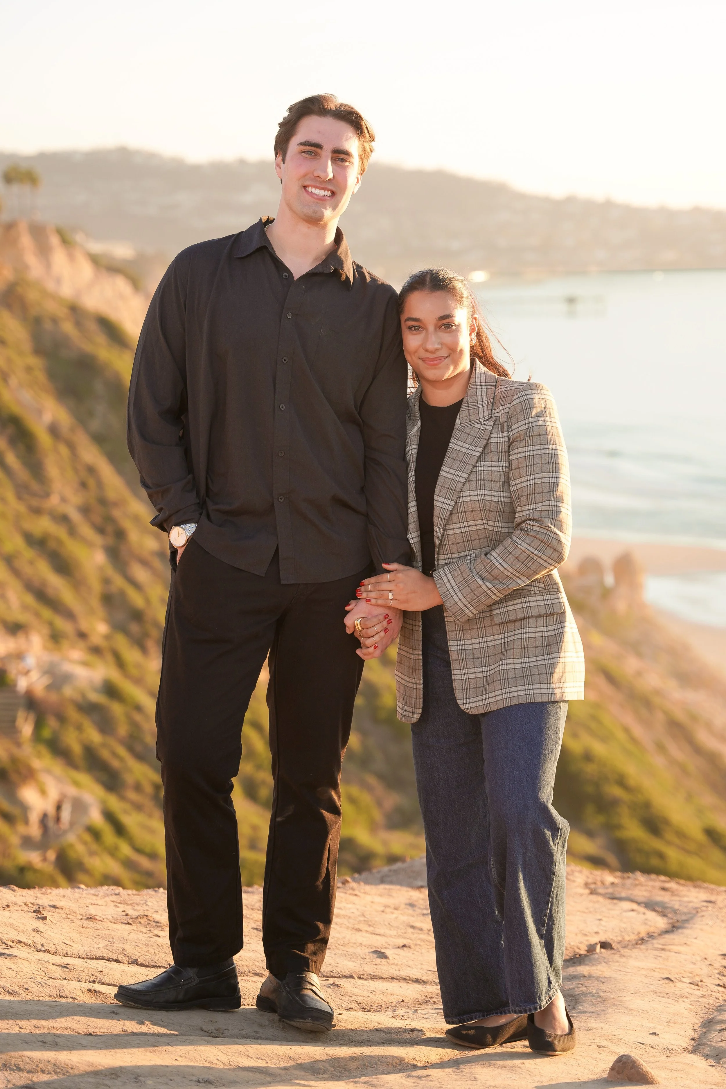 Romantic Proposal on the Cliffs of La Jolla at Gliderport