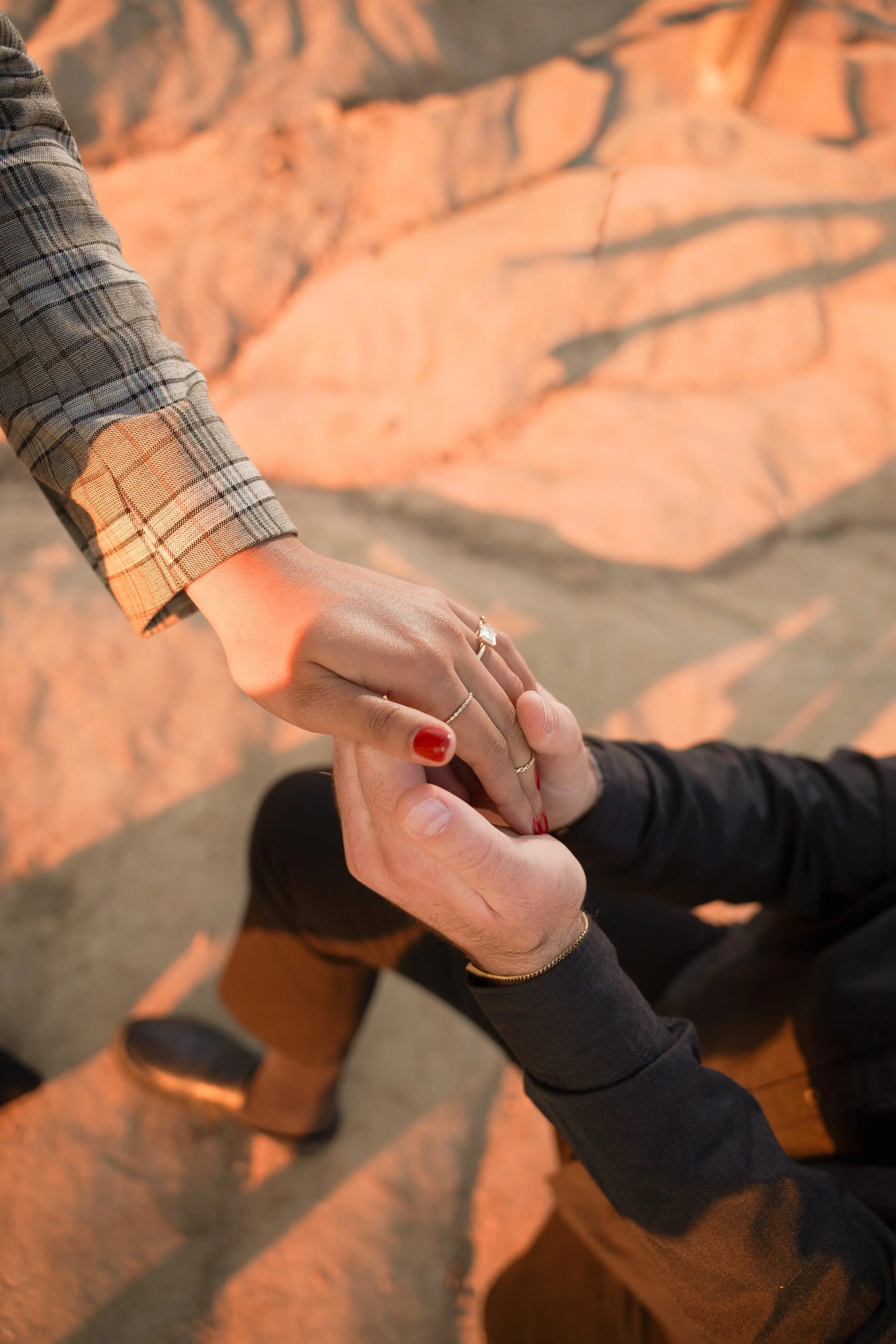 Cliffside Proposal at Torrey Pines Gliderport in La Jolla, San Diego