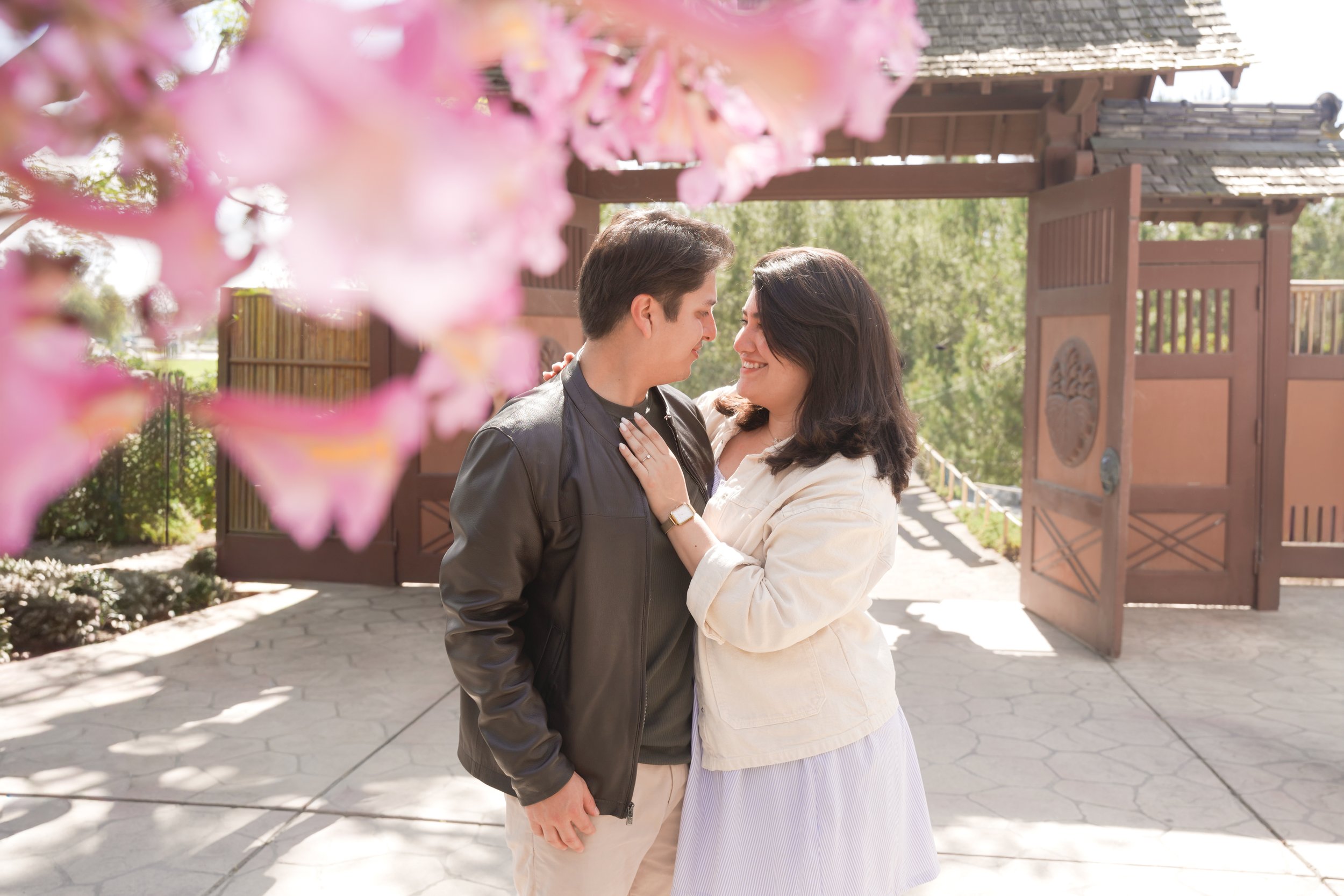 San Diego Surprise Proposal Photographer at Japanese Friendship Garden (Cherry Blossom Festival Guide)