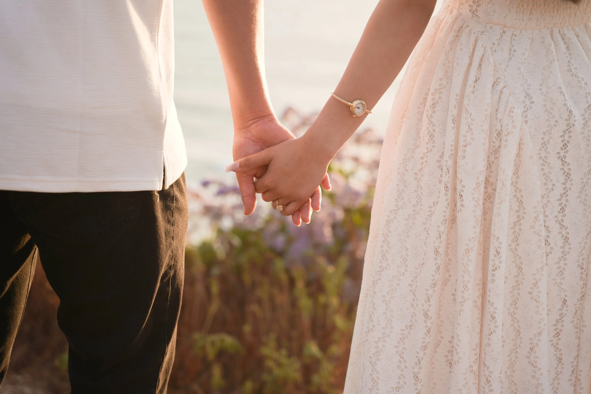 Southern California Coastal Engagement Photos in Del Mar