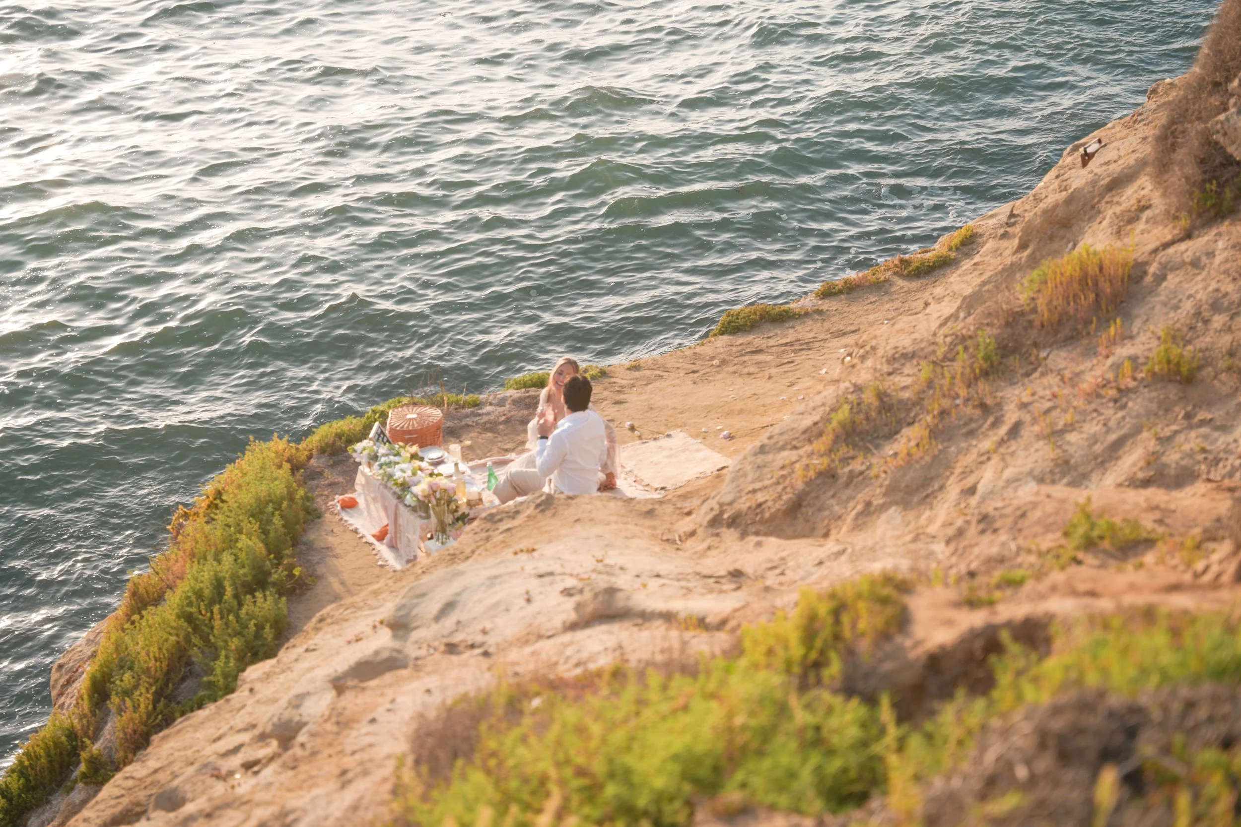 Engagement Photography Session Following Surprise Proposal