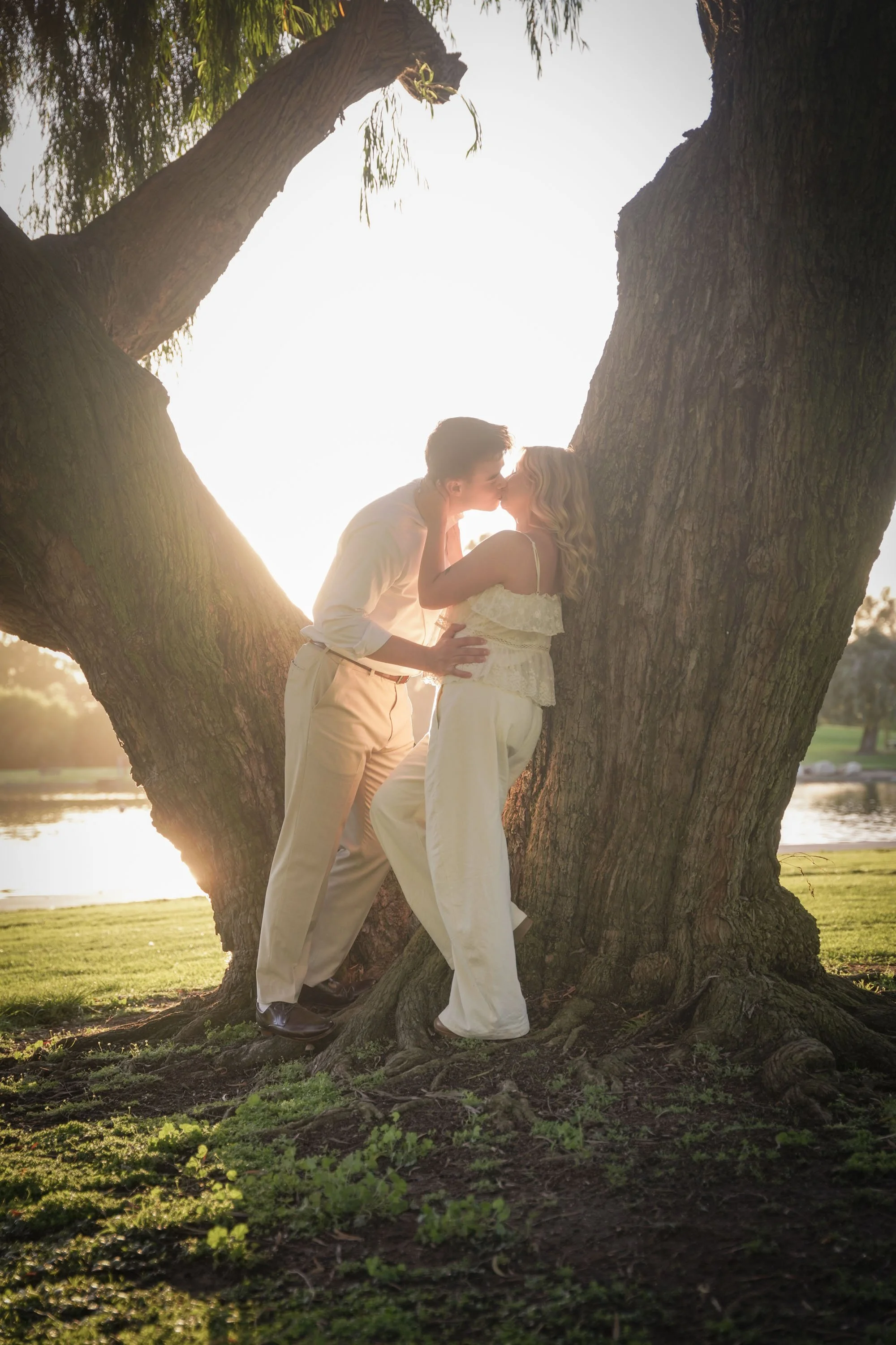 Surprise Proposal Follow Up Engagement Photos Southern California