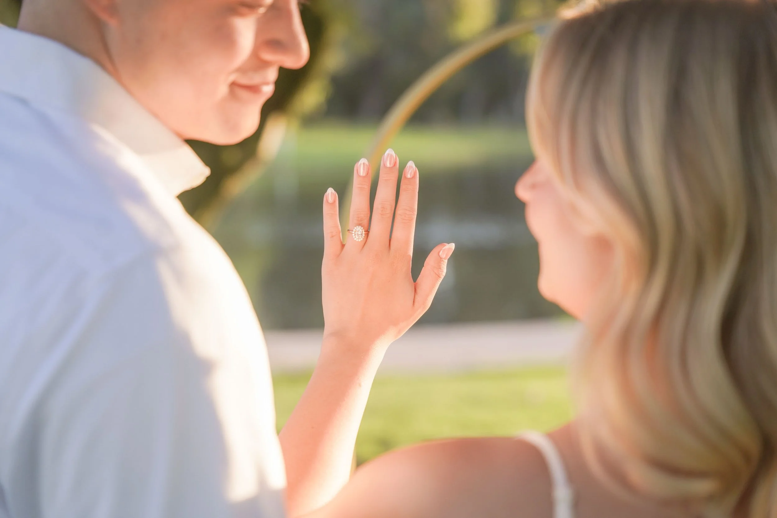 Orange County Proposal Photography with Candid Emotional Reaction