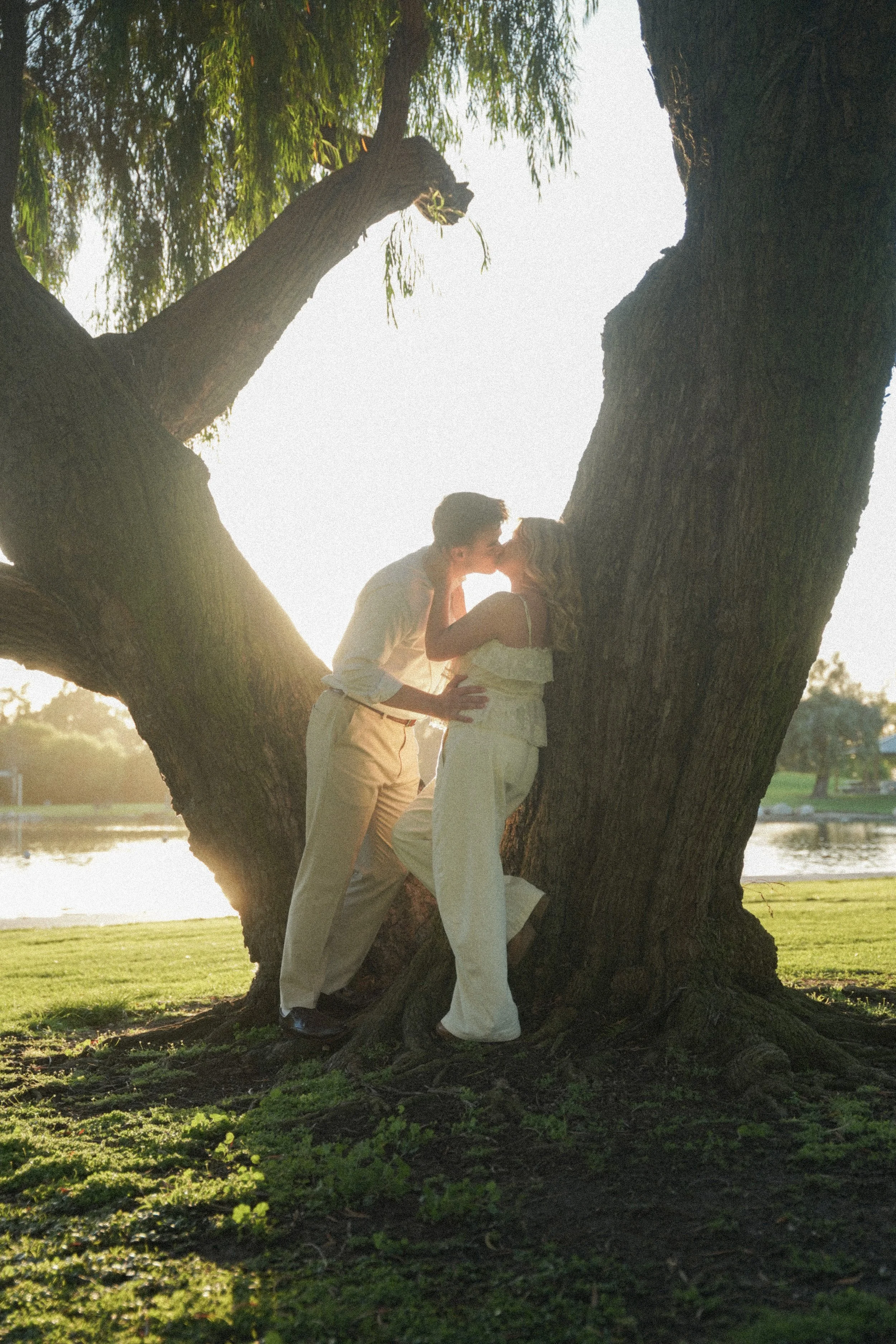 Irvine Surprise Proposal Photography with Natural Light