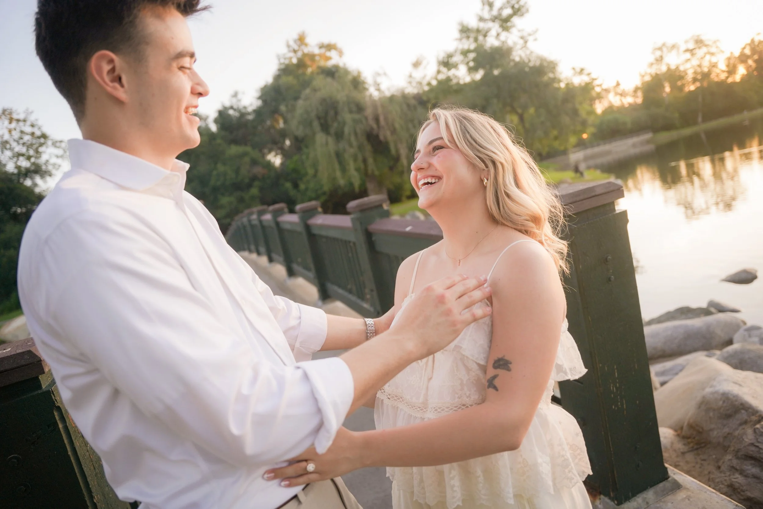 Irvine Engagement Photography Session Outdoors