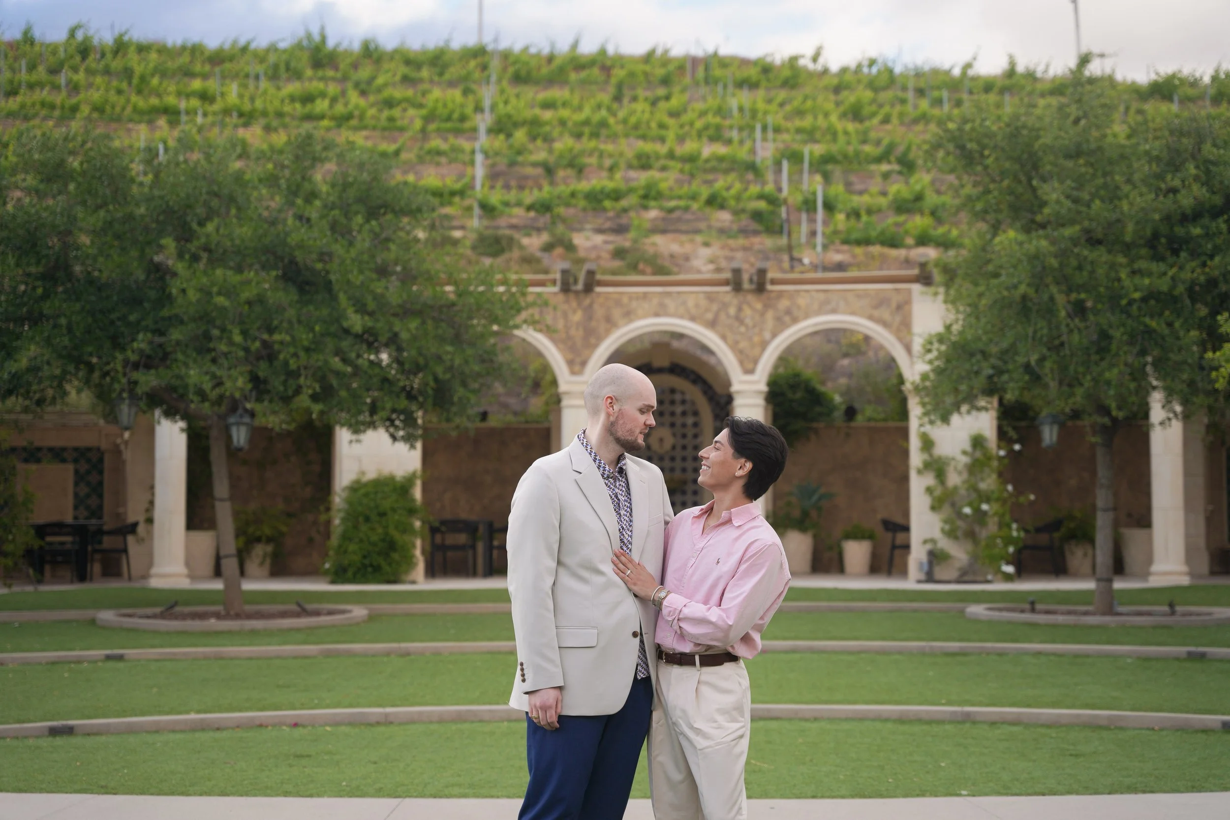 Temecula Surprise Proposal at Europa Village Winery | A Real Story