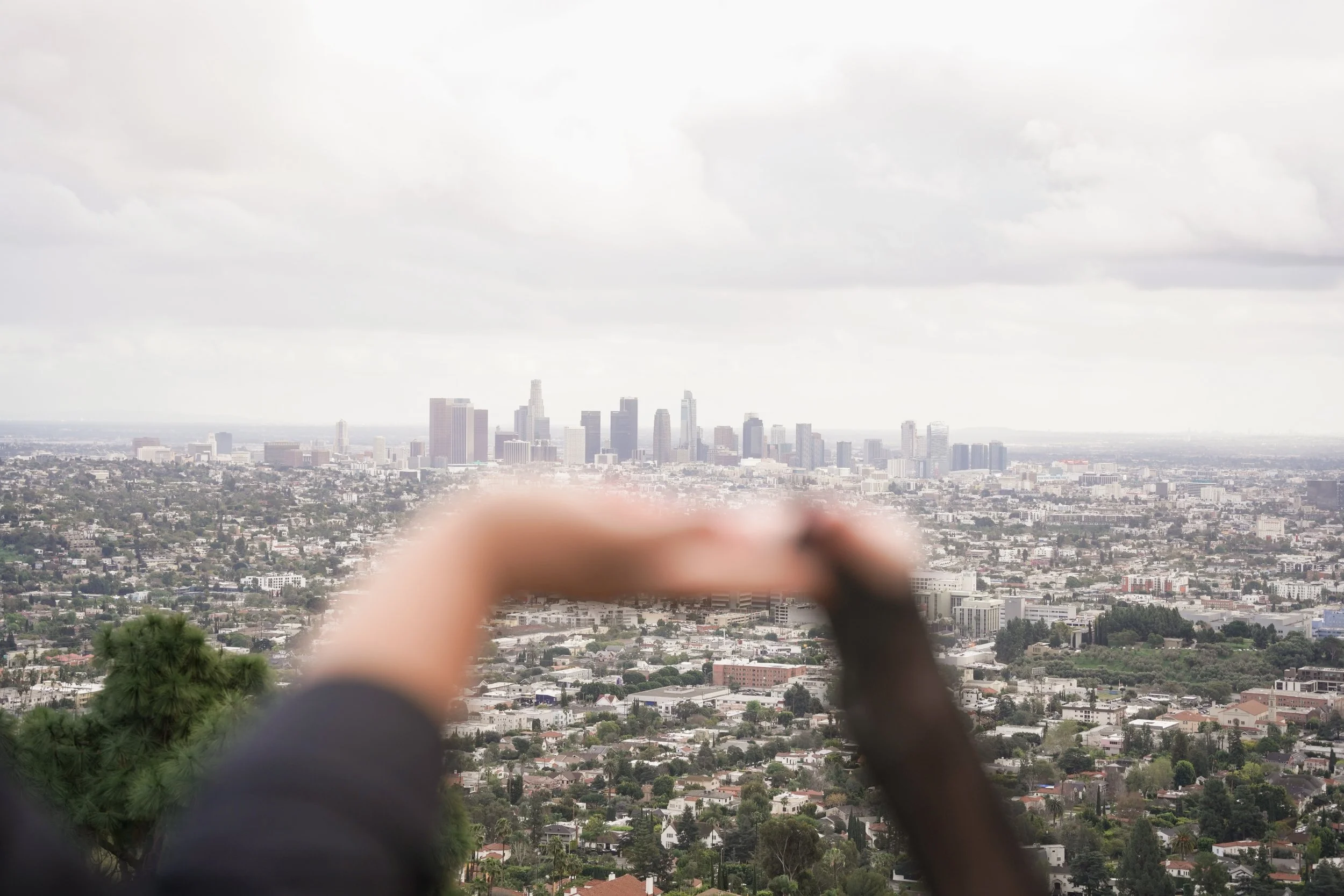 Los Angeles Hiking Proposal and Engagement Photography