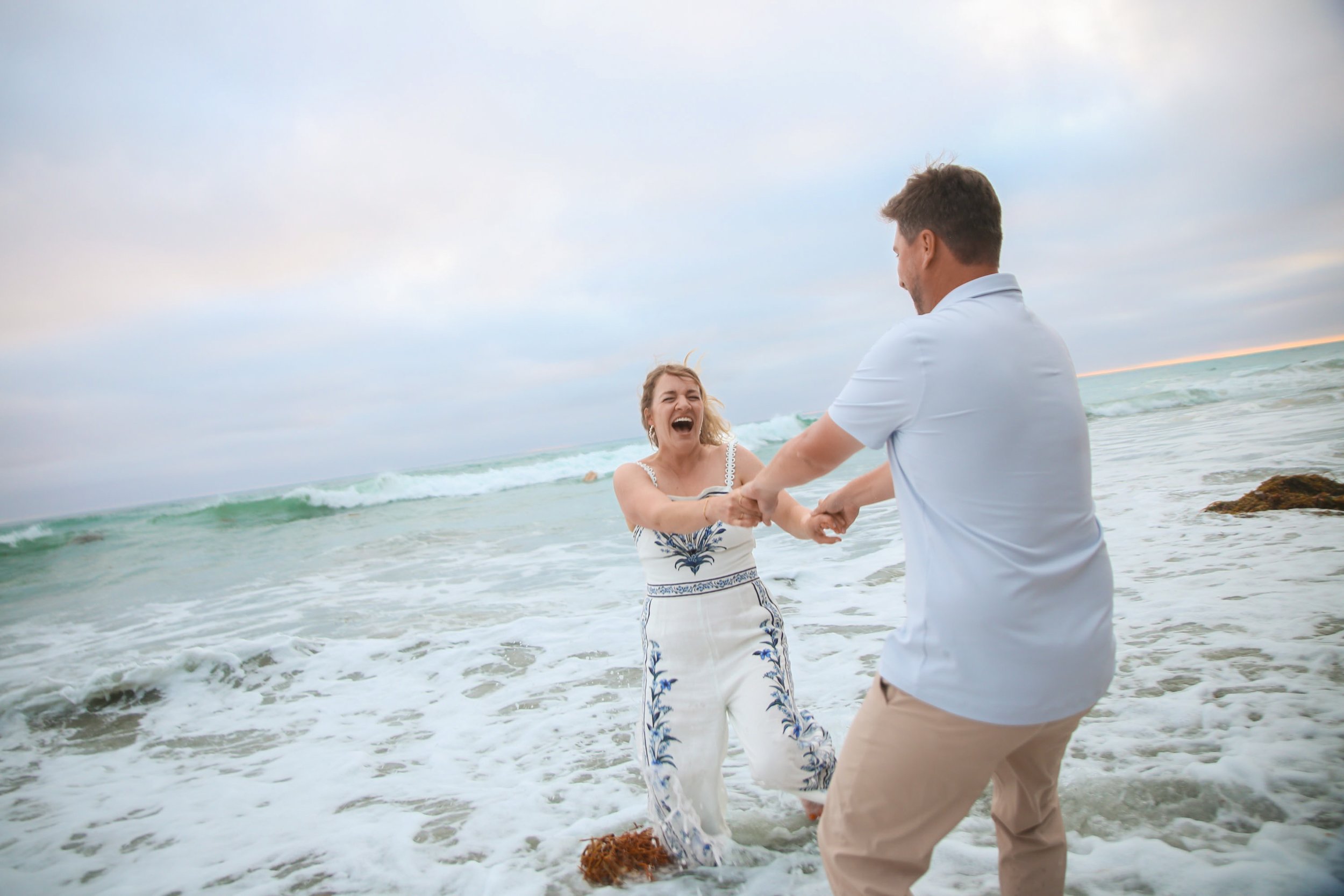 Sunset Beach Engagement Session