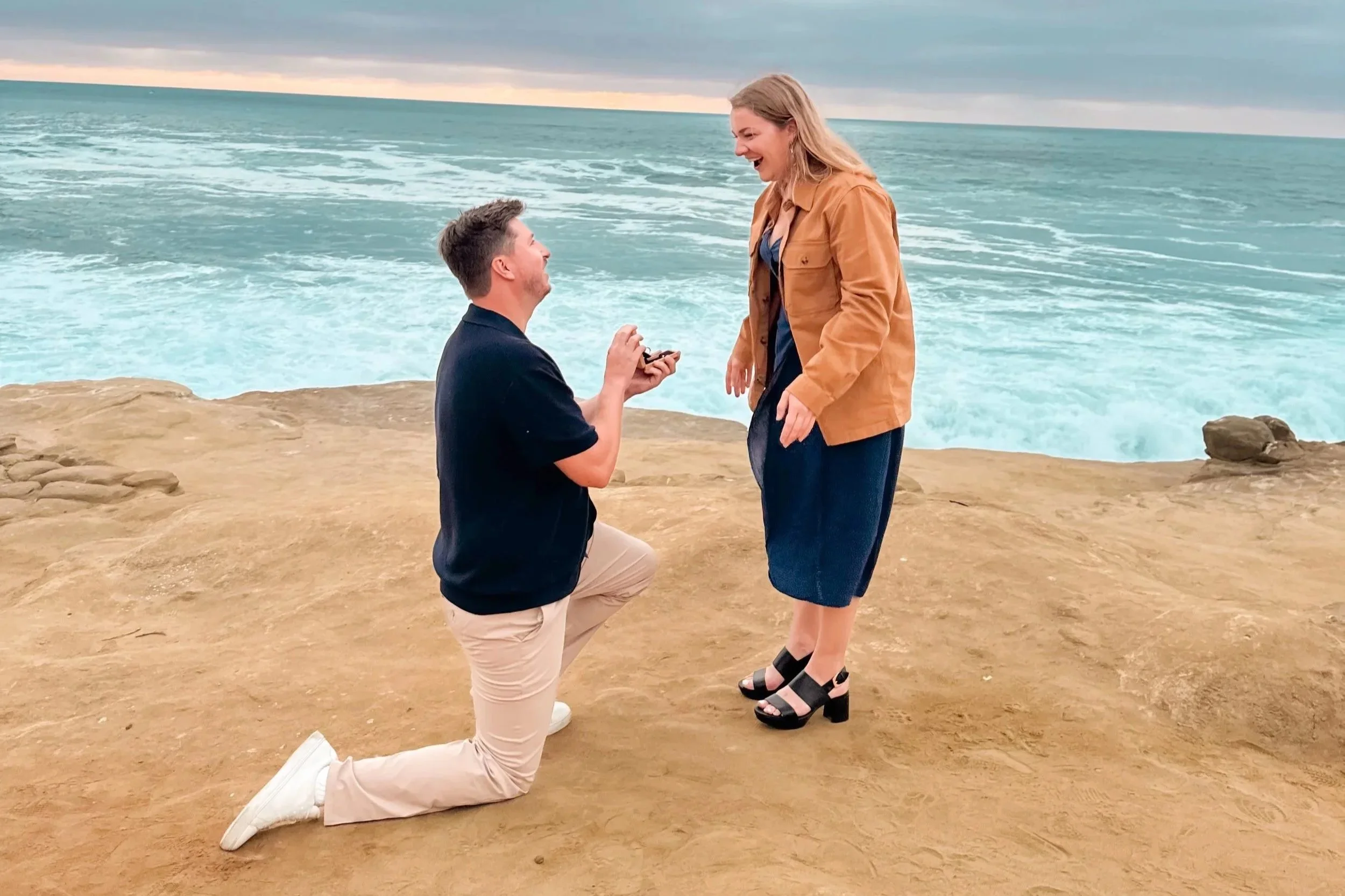 When Disaster Strikes During a Surprise Proposal: Brett &amp; Mary Bray’s La Jolla Cove Story — Part One