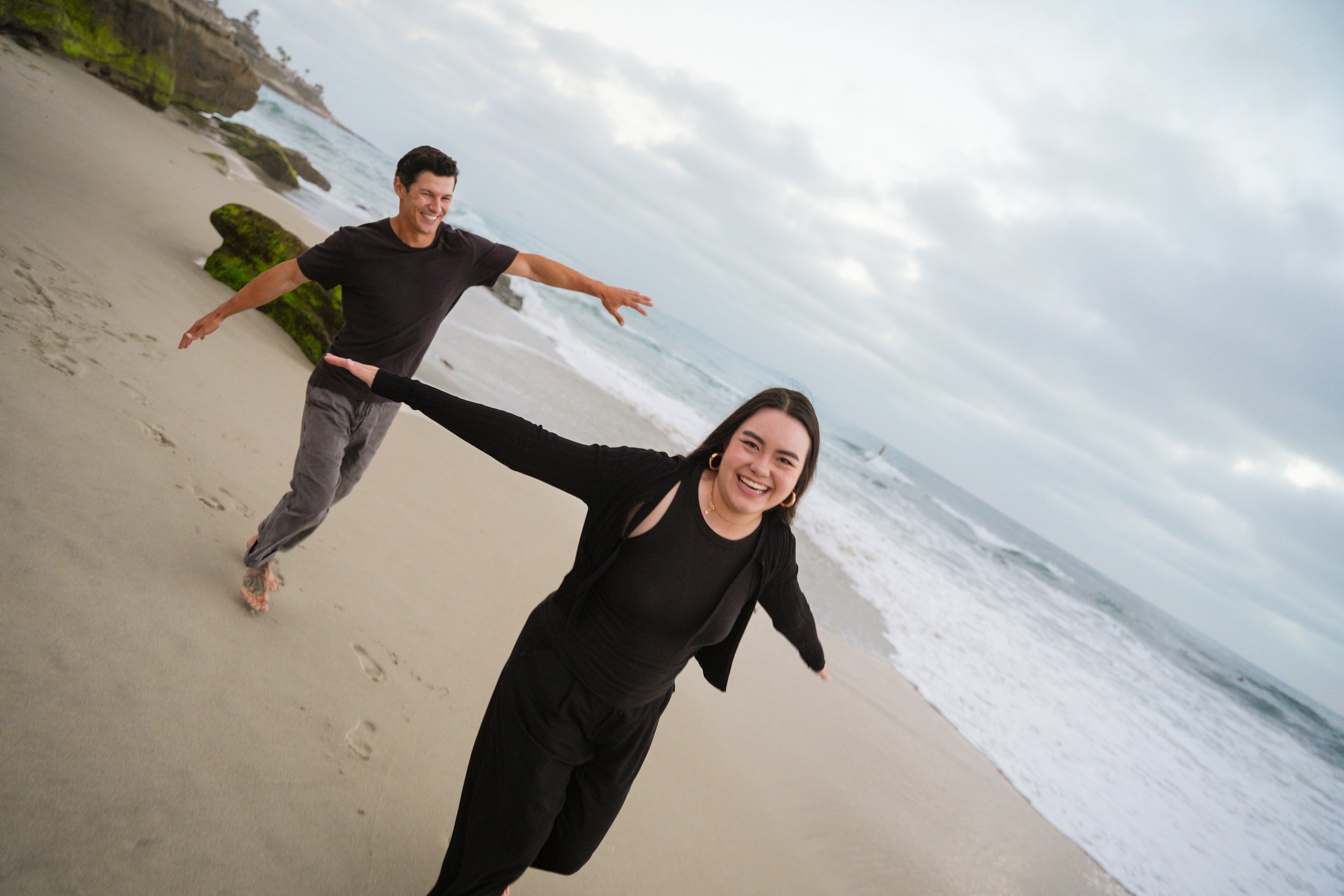 La Jolla Sunset Engagement Session